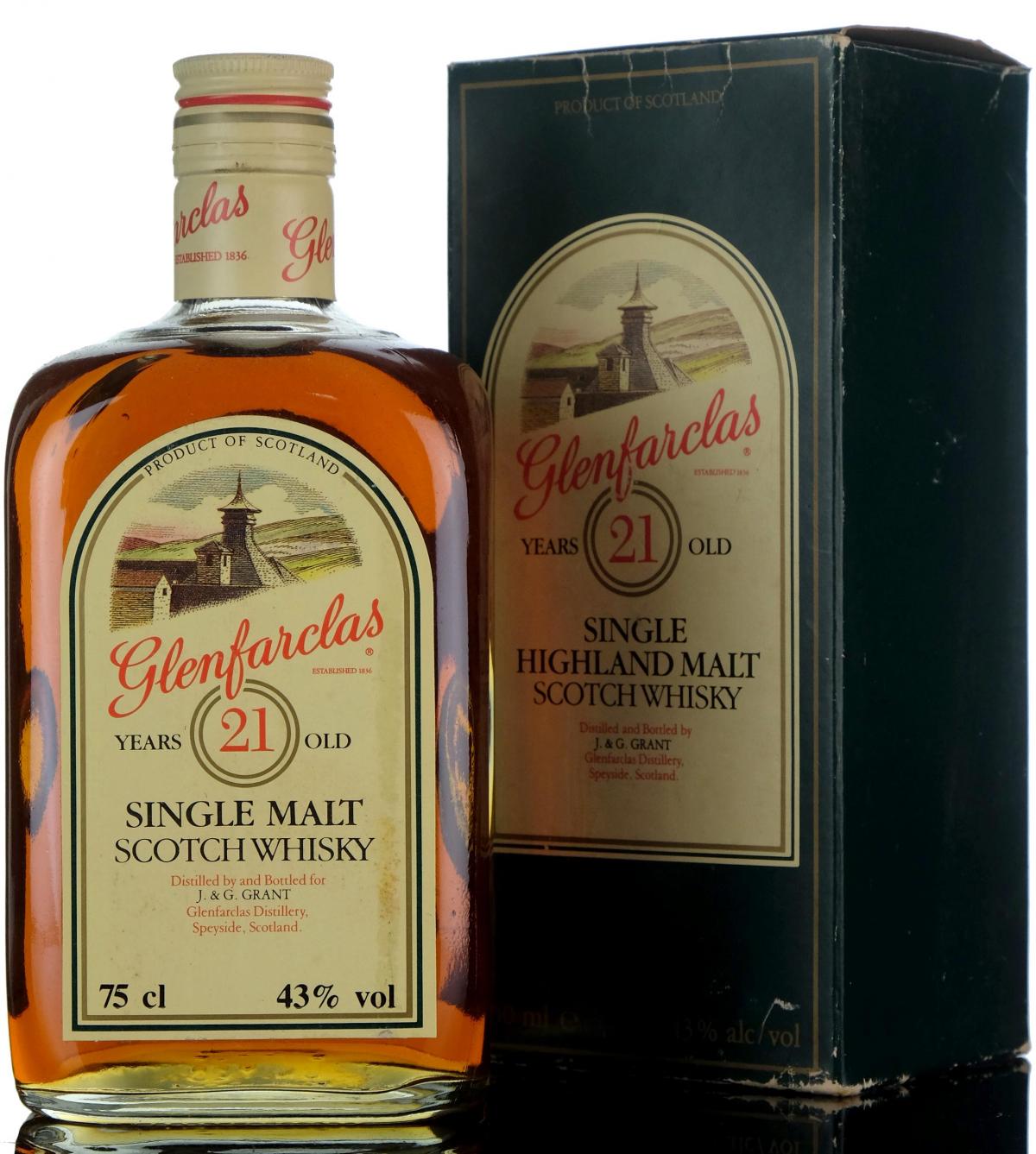 Glenfarclas 21 Year Old - 1980s