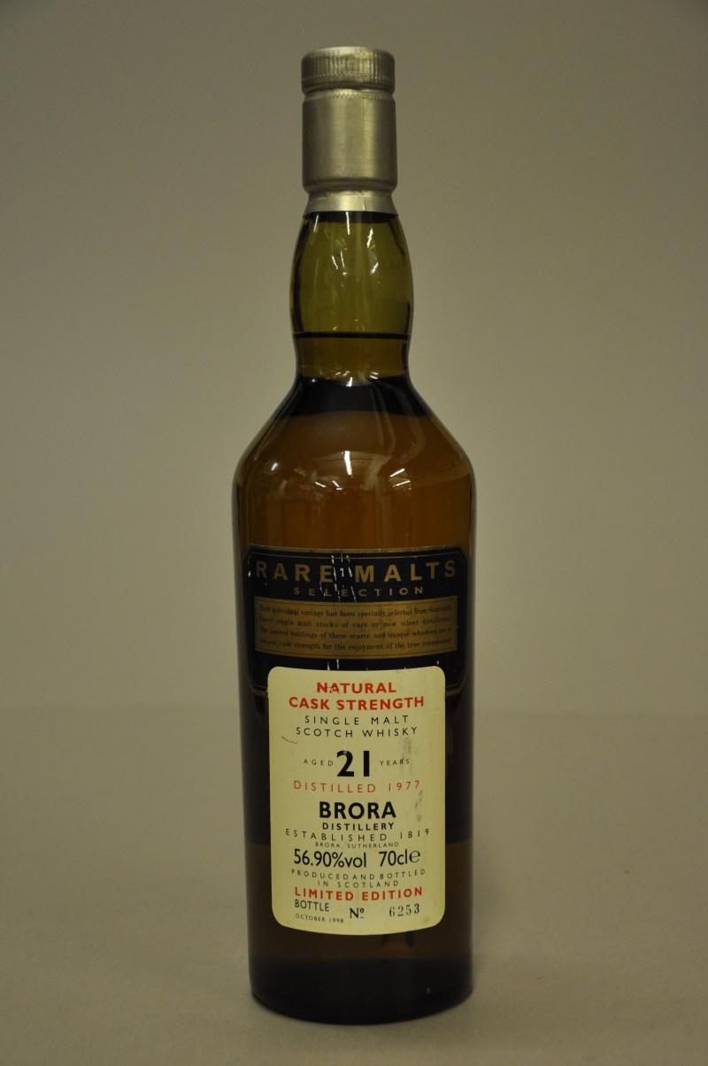 Brora 1977-1998 - 21 Year Old - Rare Malts 56.90%