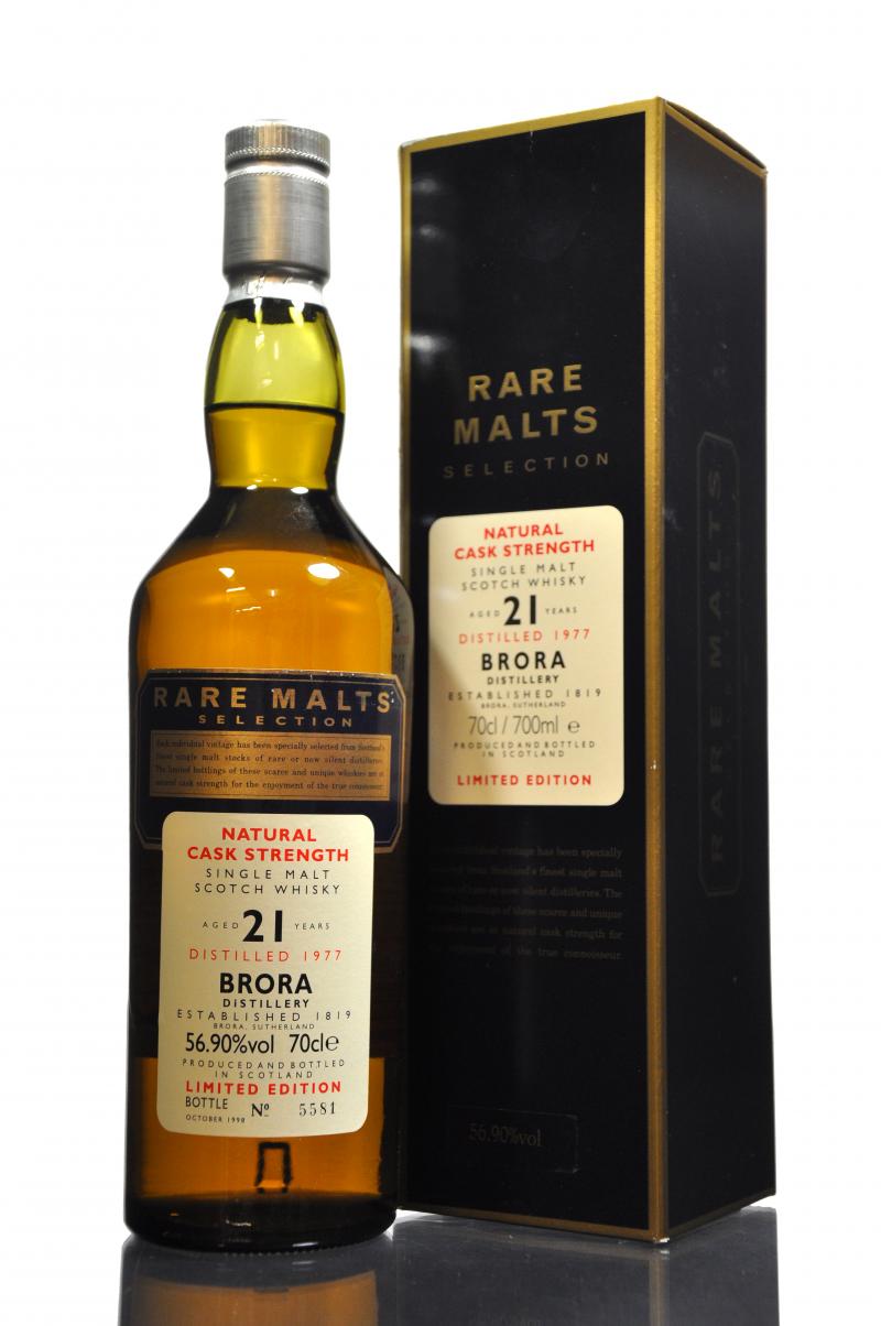 Brora 1977-1998 - 21 Year Old - Rare Malts 56.90%