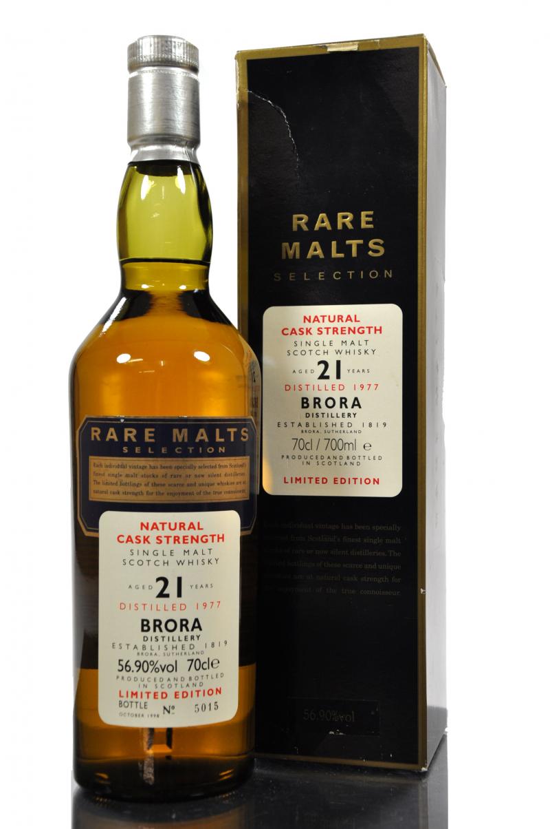 Brora 1977-1998 - 21 Year Old - Rare Malts 56.90%