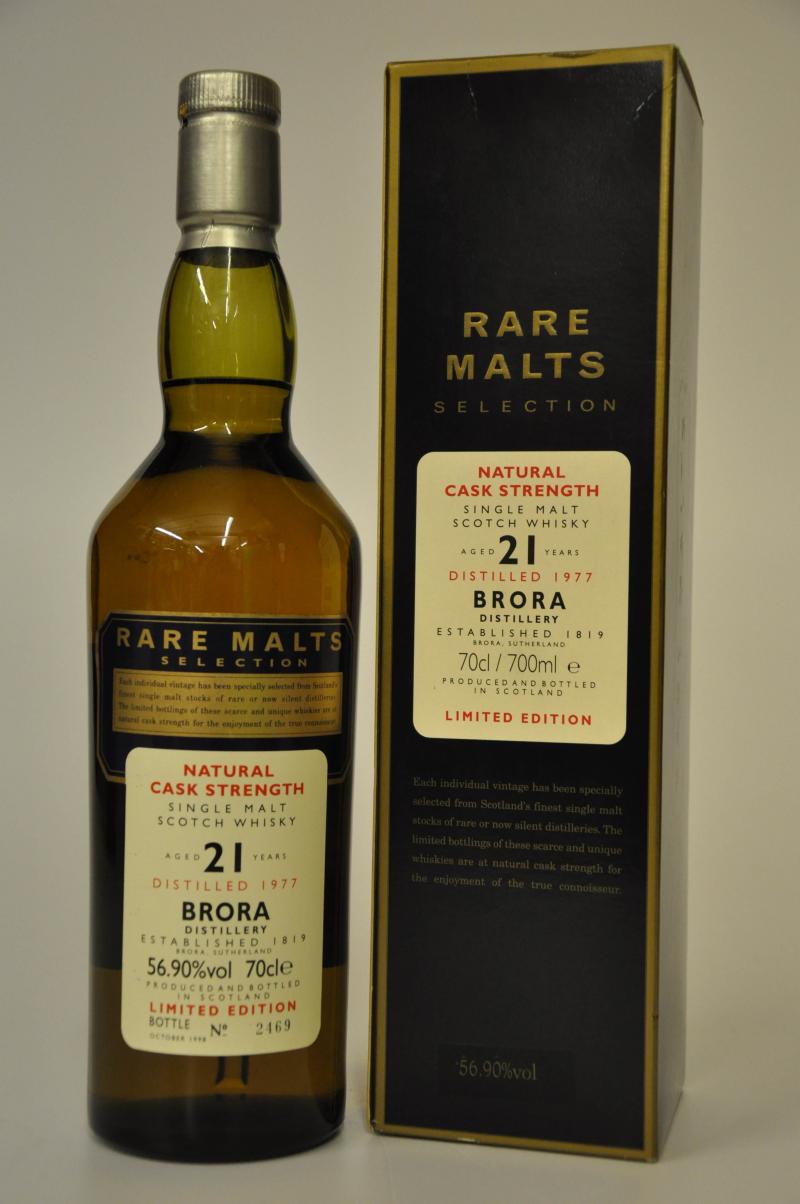 Brora 1977-1998 - 21 Year Old - Rare Malts 56.90%