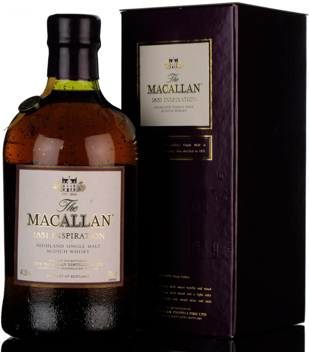 Macallan 1851 Inspiration