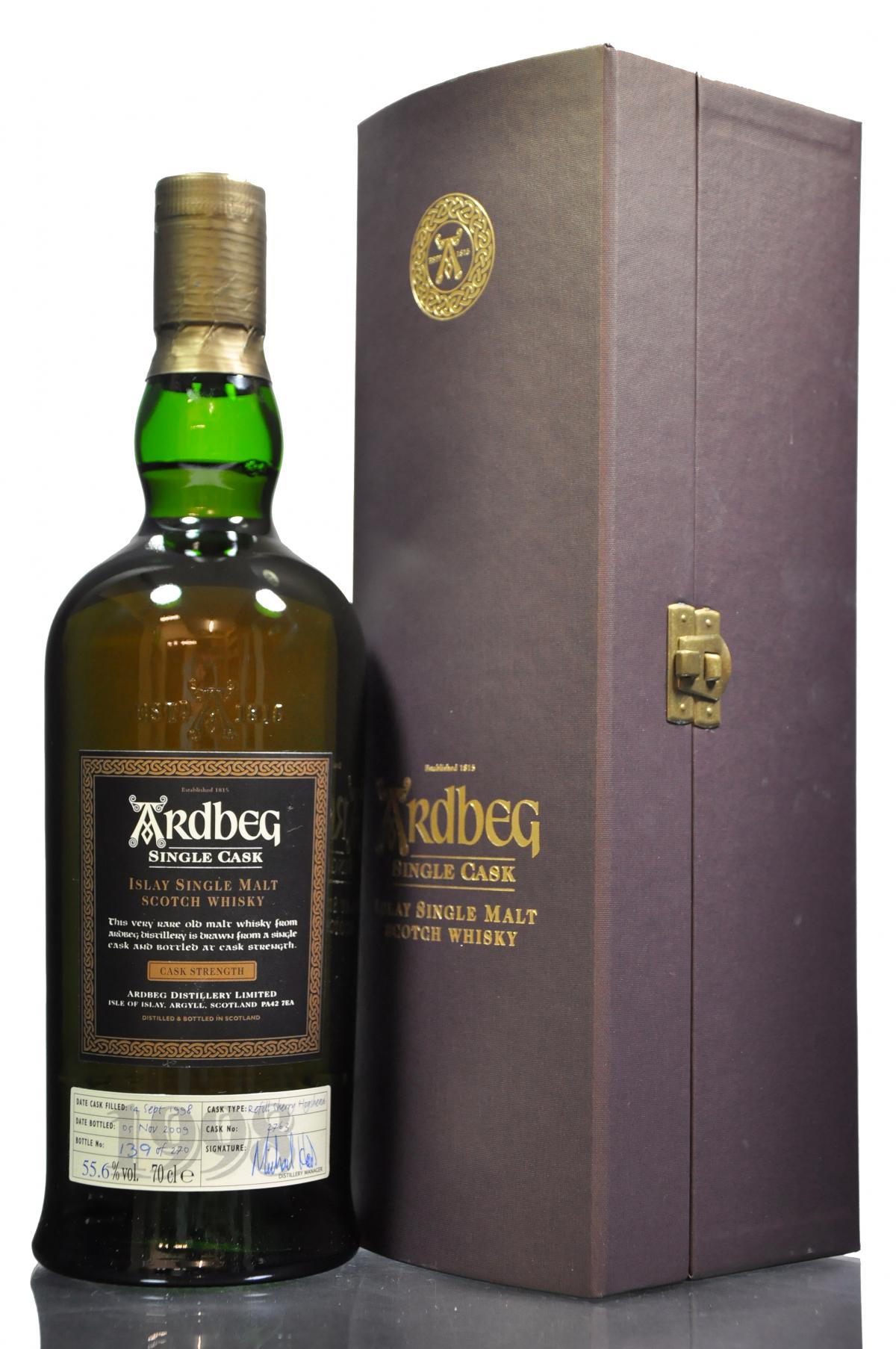 Ardbeg 1998-2009 - Single Cask 2763