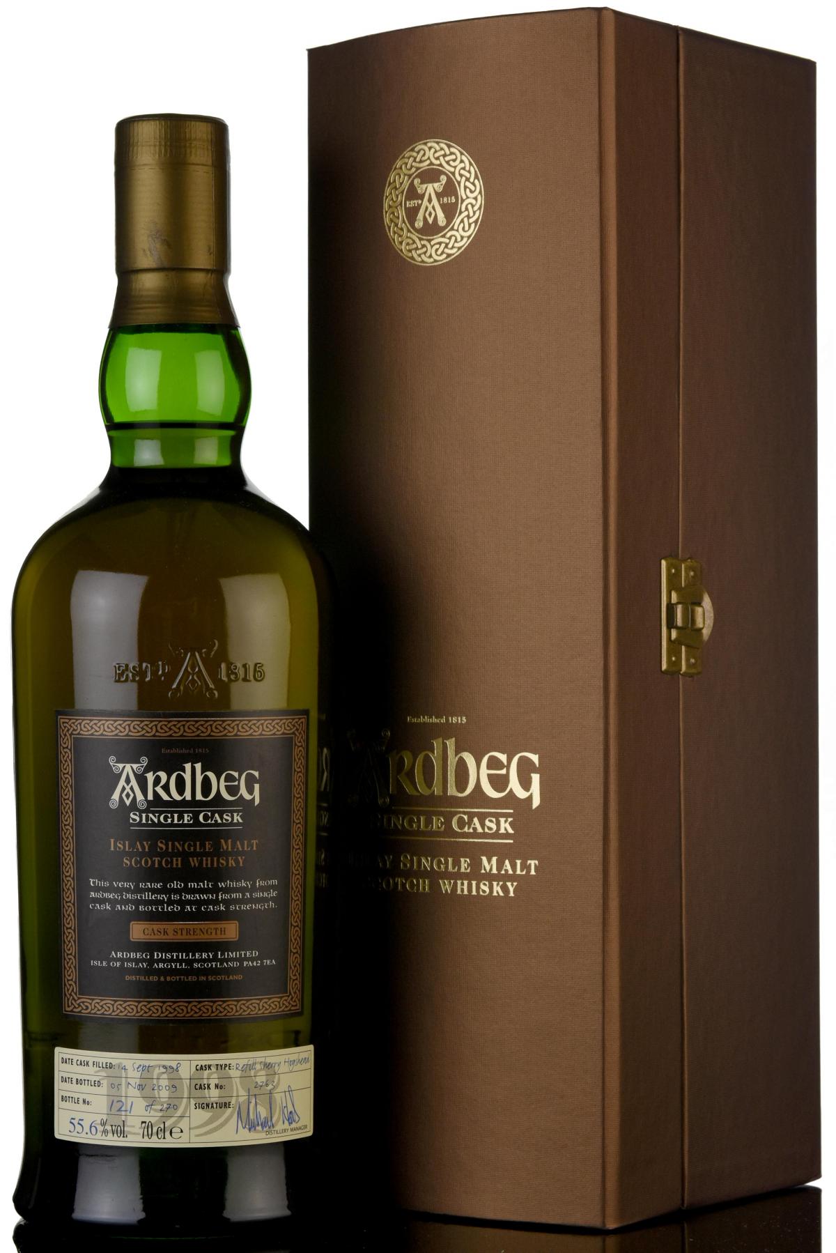 Ardbeg 1998-2009 - Single Cask 2763