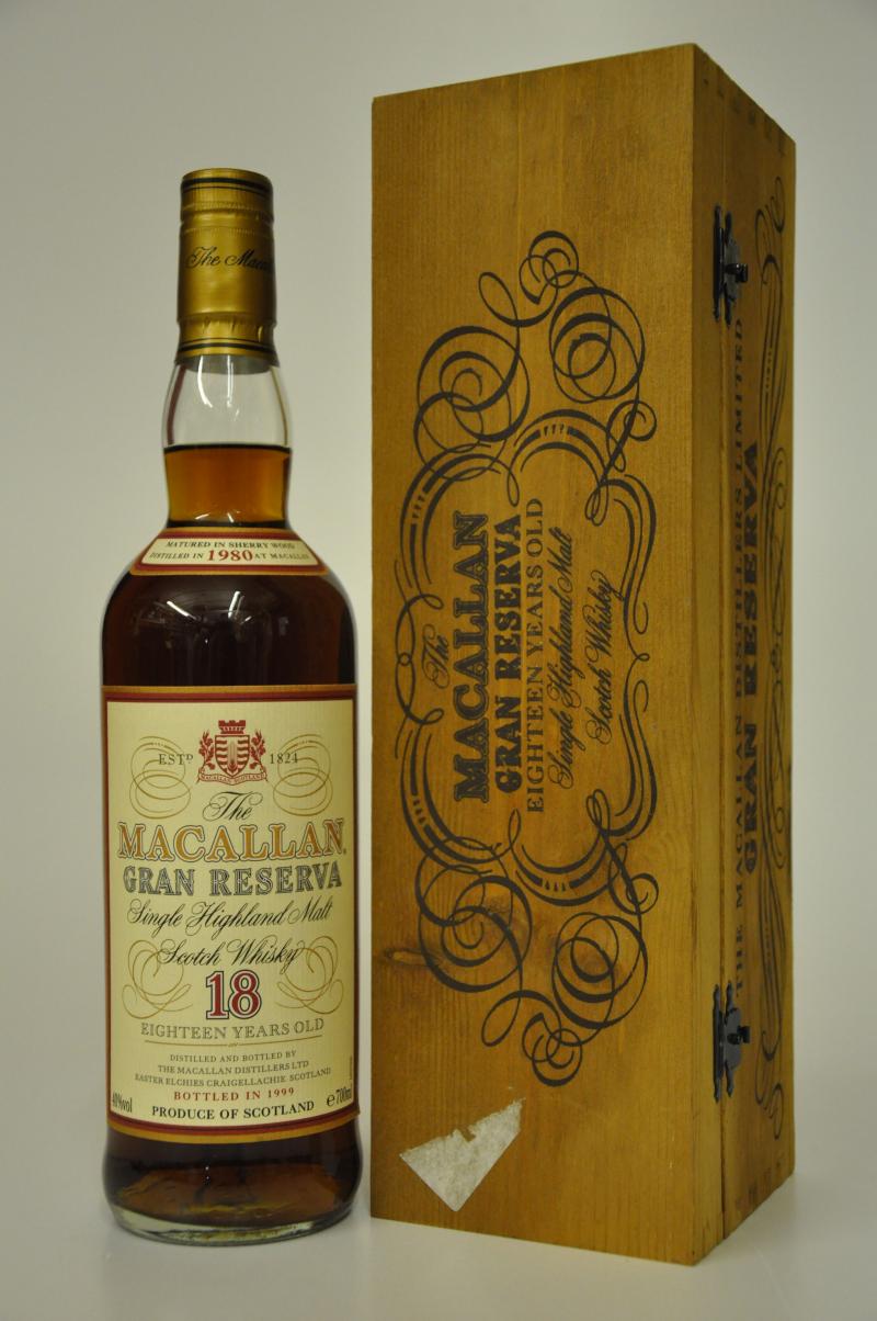 Macallan 1980-1999 - 18 Year Old - Gran Reserva