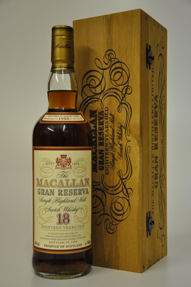 Macallan 1980-1999 - 18 Year Old - Gran Reserva