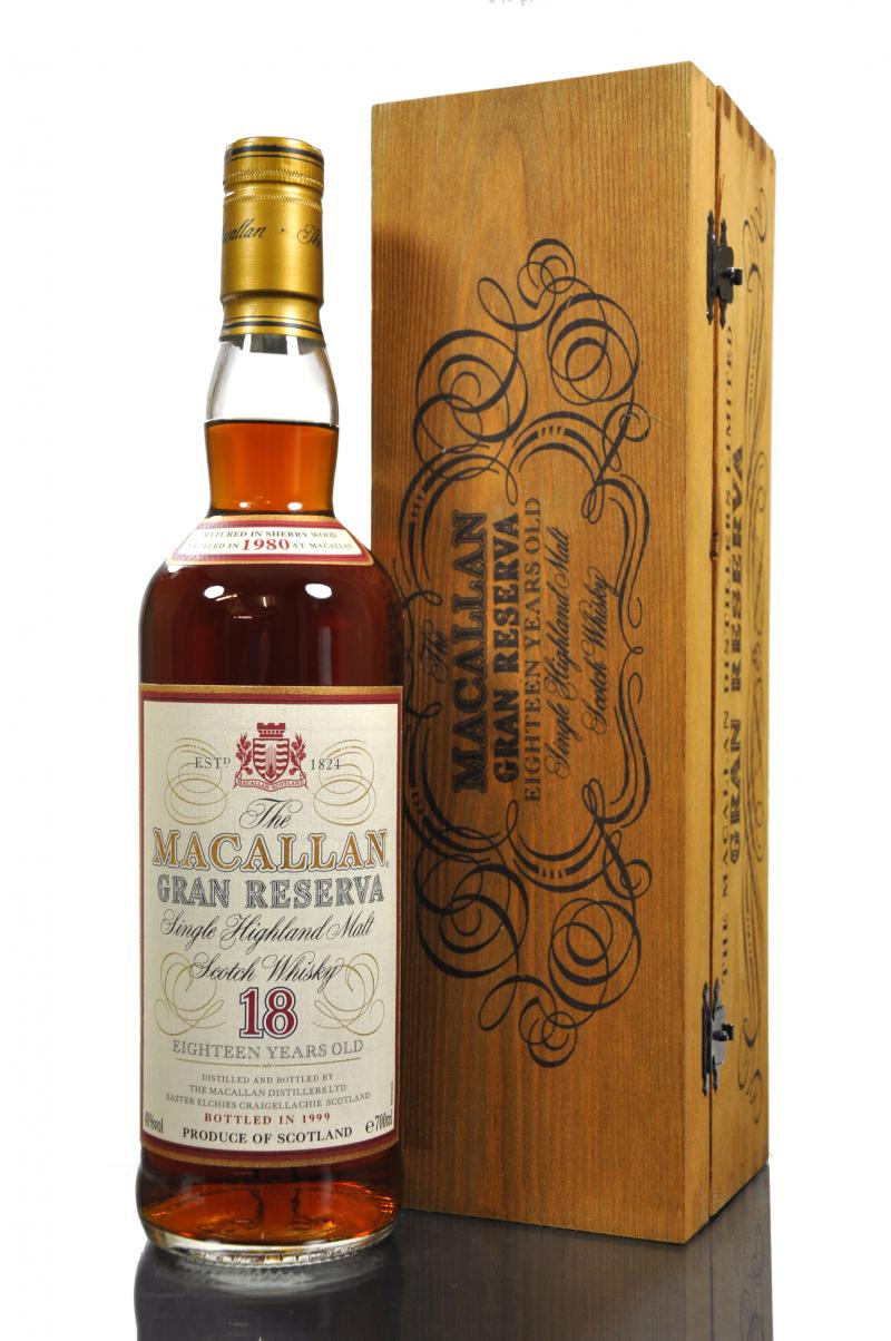 Macallan 1980-1999 - 18 Year Old - Gran Reserva