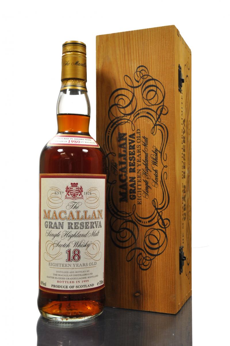 Macallan 1980-1999 - 18 Year Old - Gran Reserva