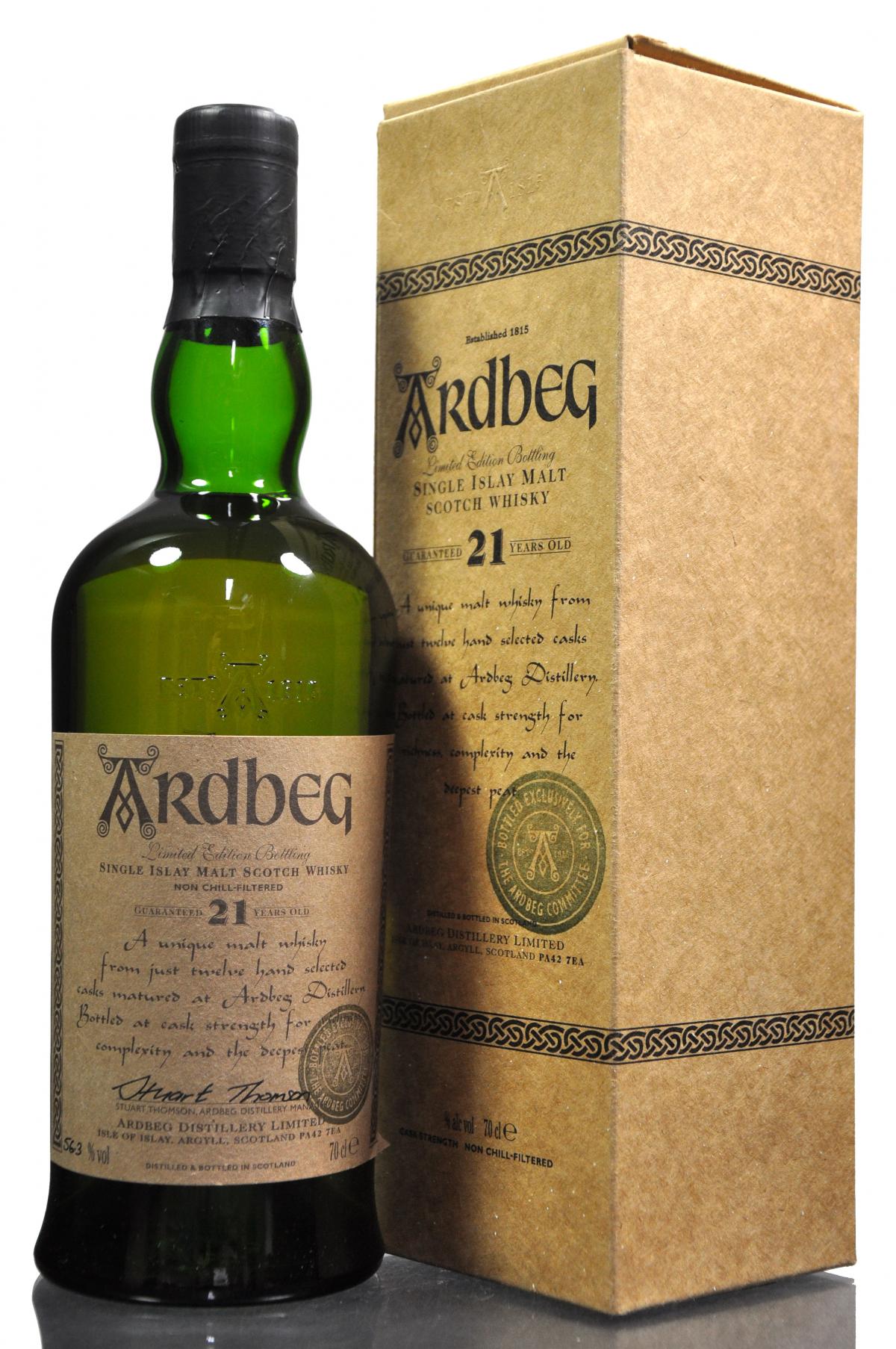 Ardbeg 21 Year Old - Committee Release