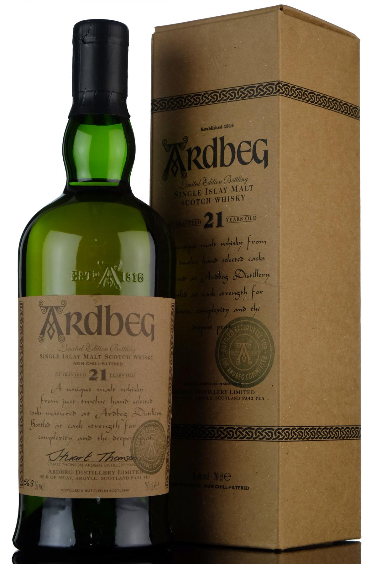 Ardbeg 21 Year Old - Committee Release