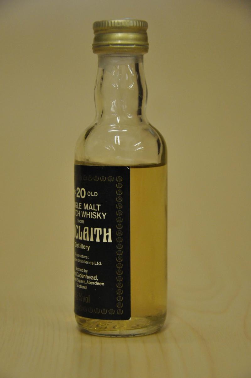 Kinclaith 20 Year Old - Cadenhead Miniature
