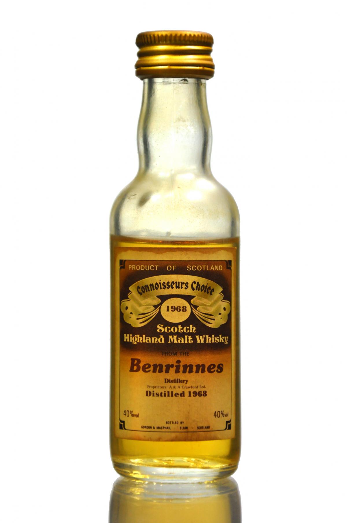 Benrinnes 1968 - Connoisseurs Choice Miniature