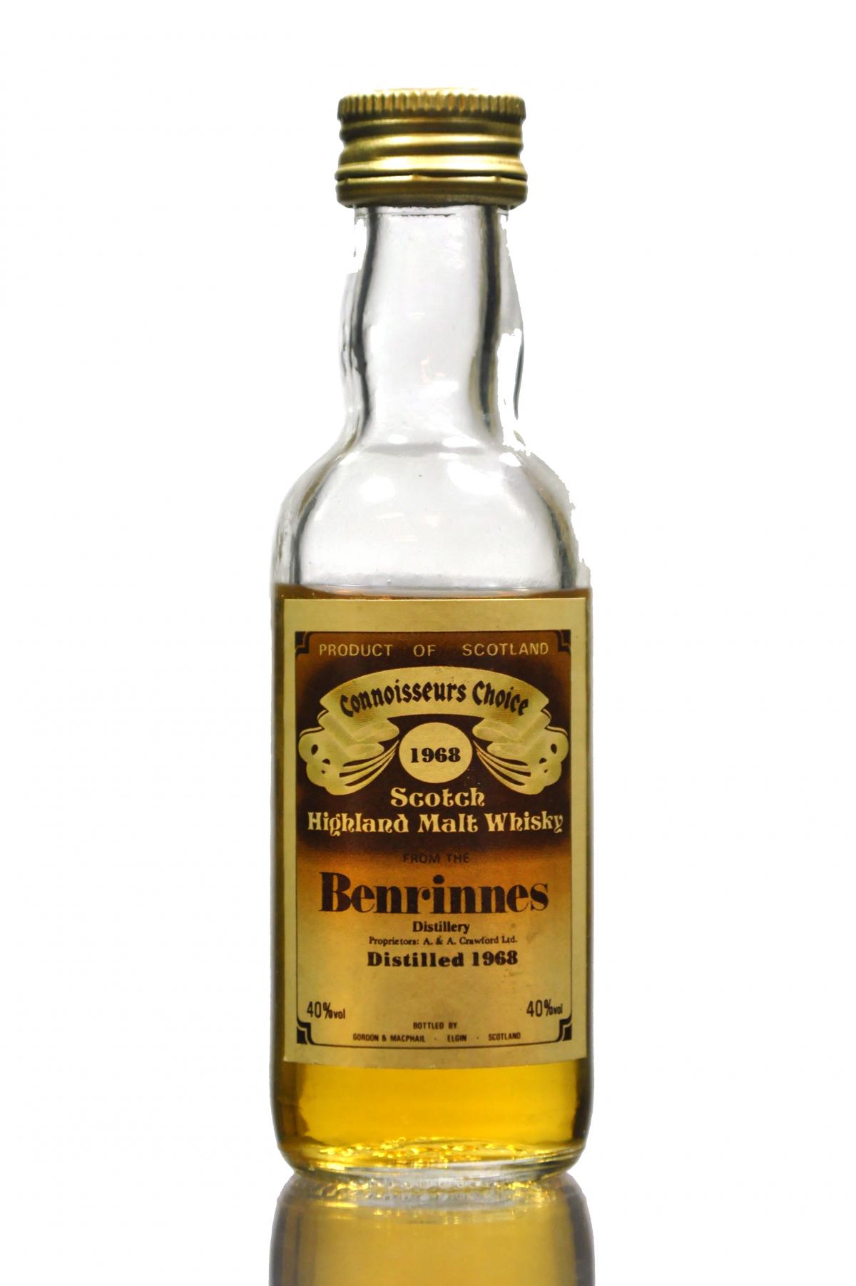 Benrinnes 1968 - Connoisseurs Choice Miniature