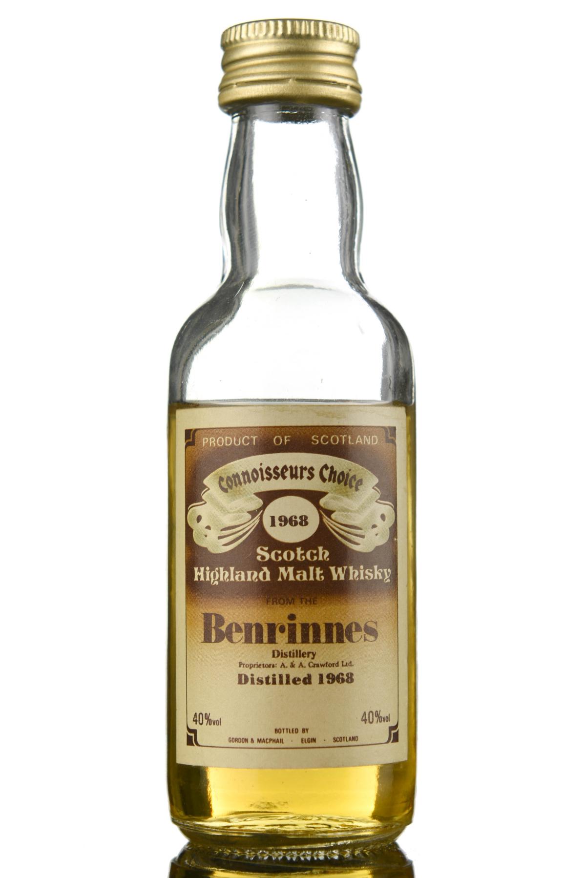 Benrinnes 1968 - Connoisseurs Choice Miniature