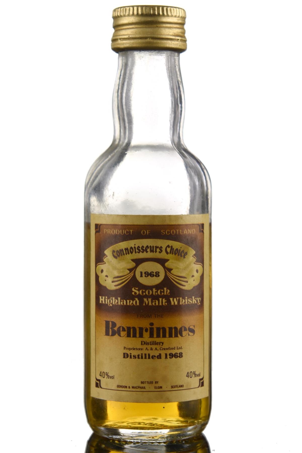 Benrinnes 1968 - Connoisseurs Choice Miniature