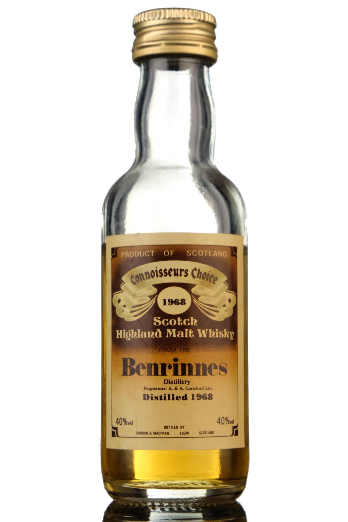 Benrinnes 1968 - Connoisseurs Choice Miniature