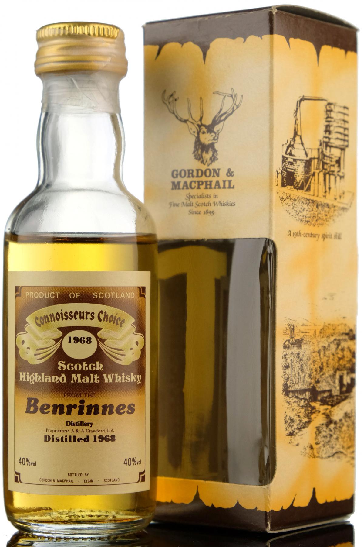 Benrinnes 1968 - Connoisseurs Choice Miniature