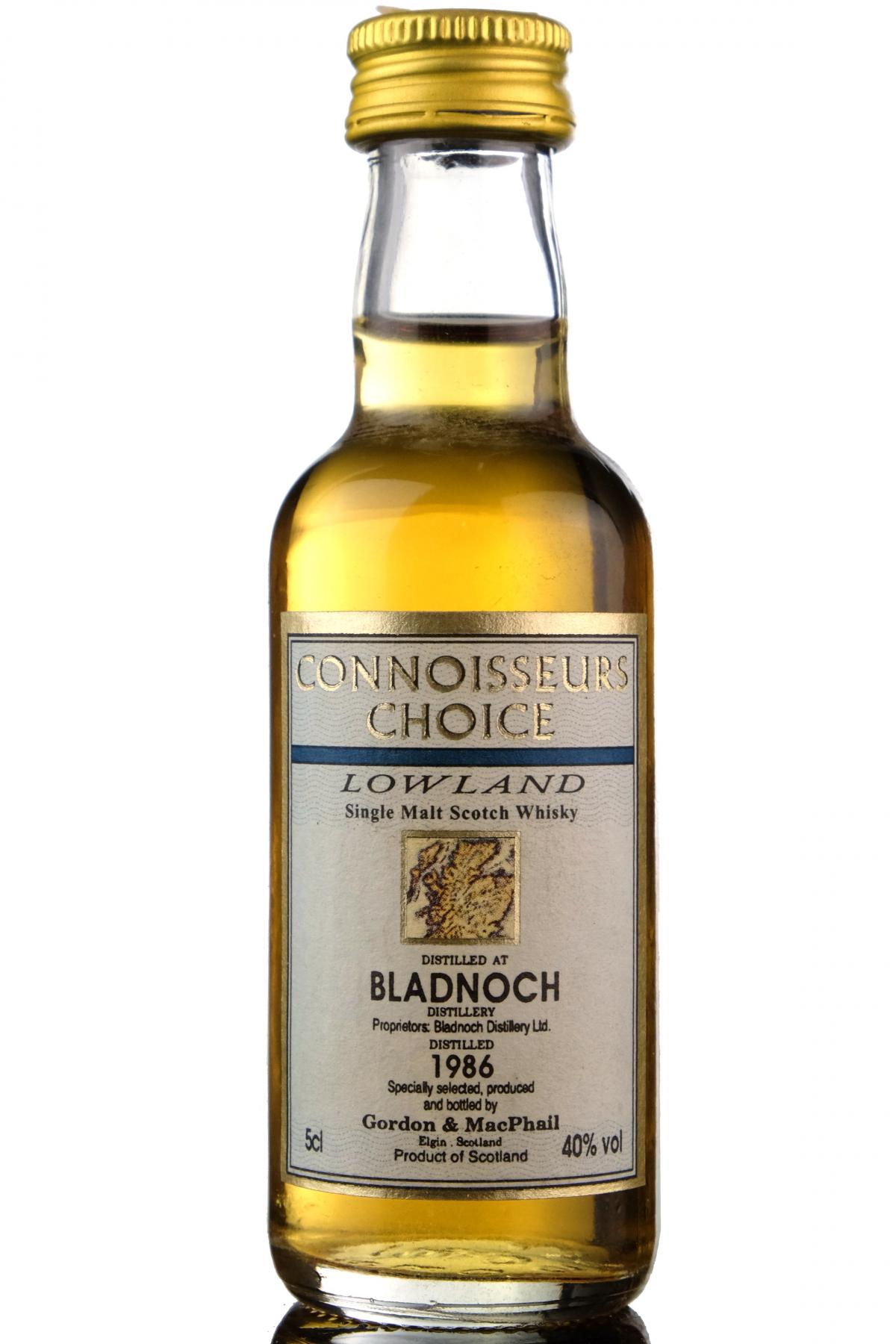 Bladnoch 1986 - Connoisseurs Choice Miniature