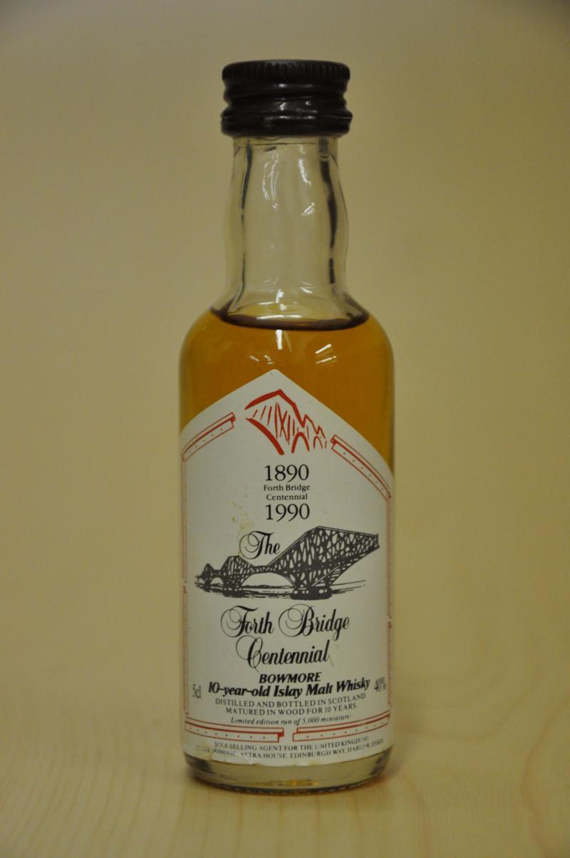 Bowmore Forth Bridge Centennial 1890-1990 Miniature