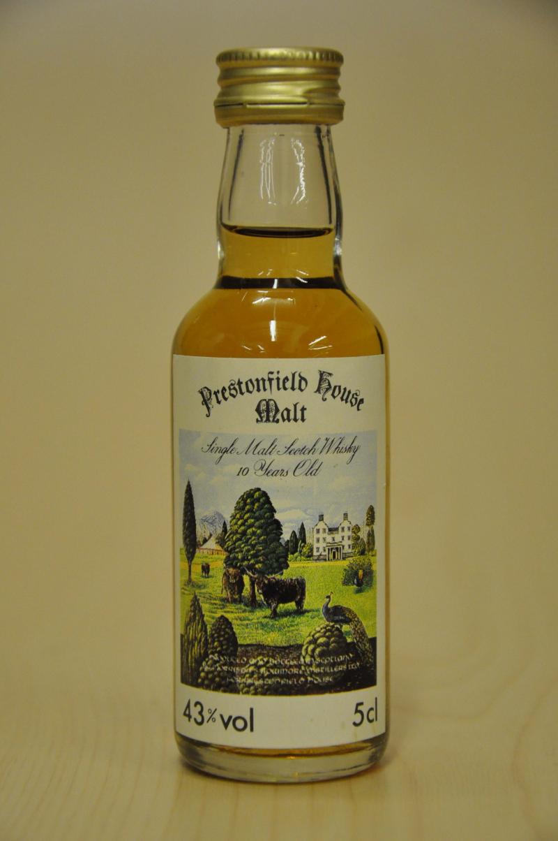 Bowmore 10 Year Old - Prestonfield House Malt - Miniature