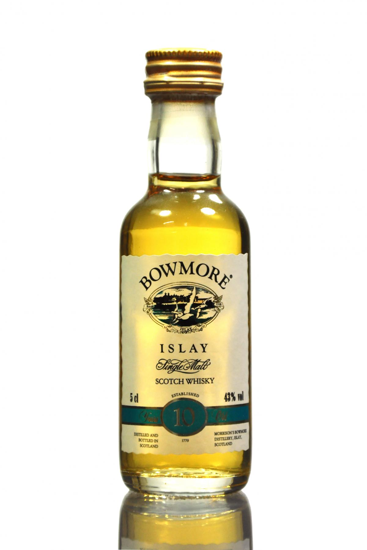 Bowmore 10 Year Old Miniature