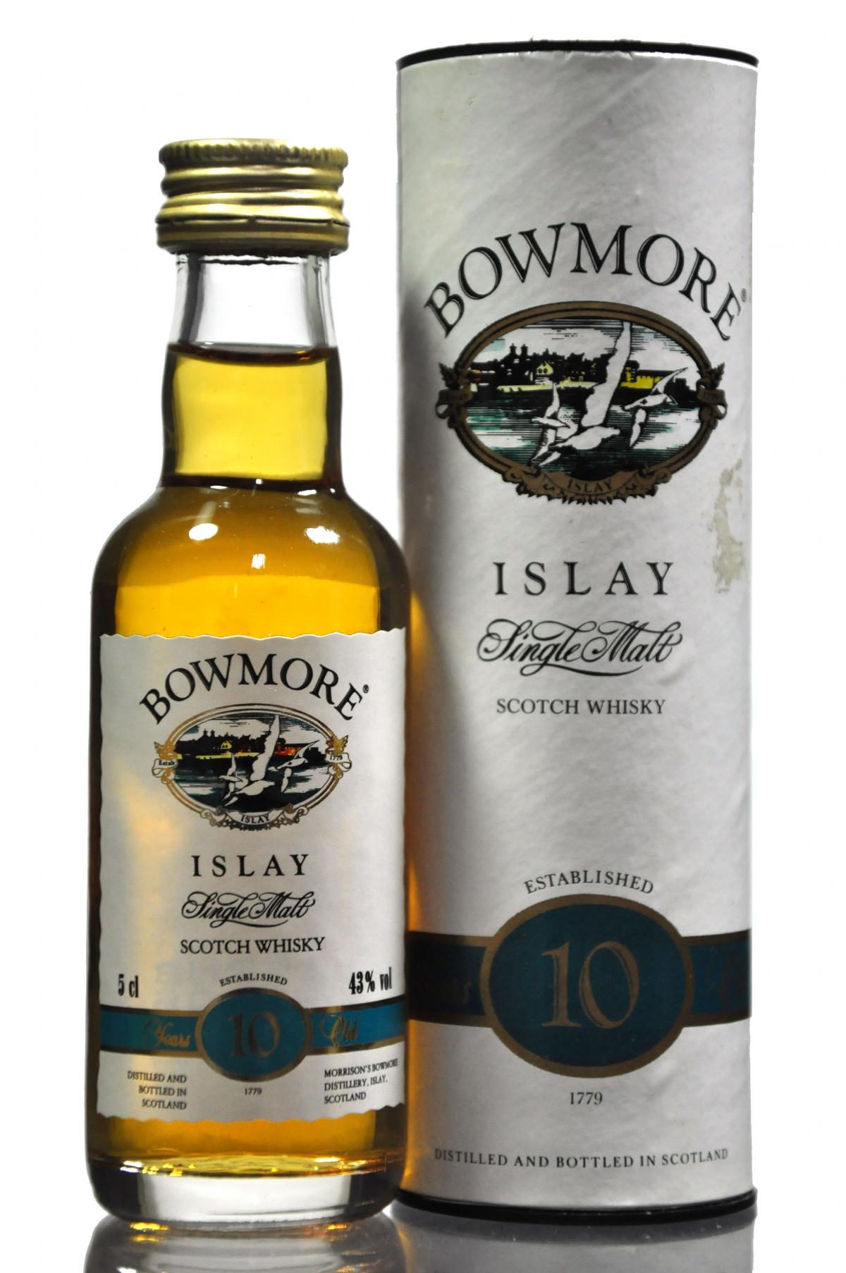 Bowmore 10 Year Old Miniature