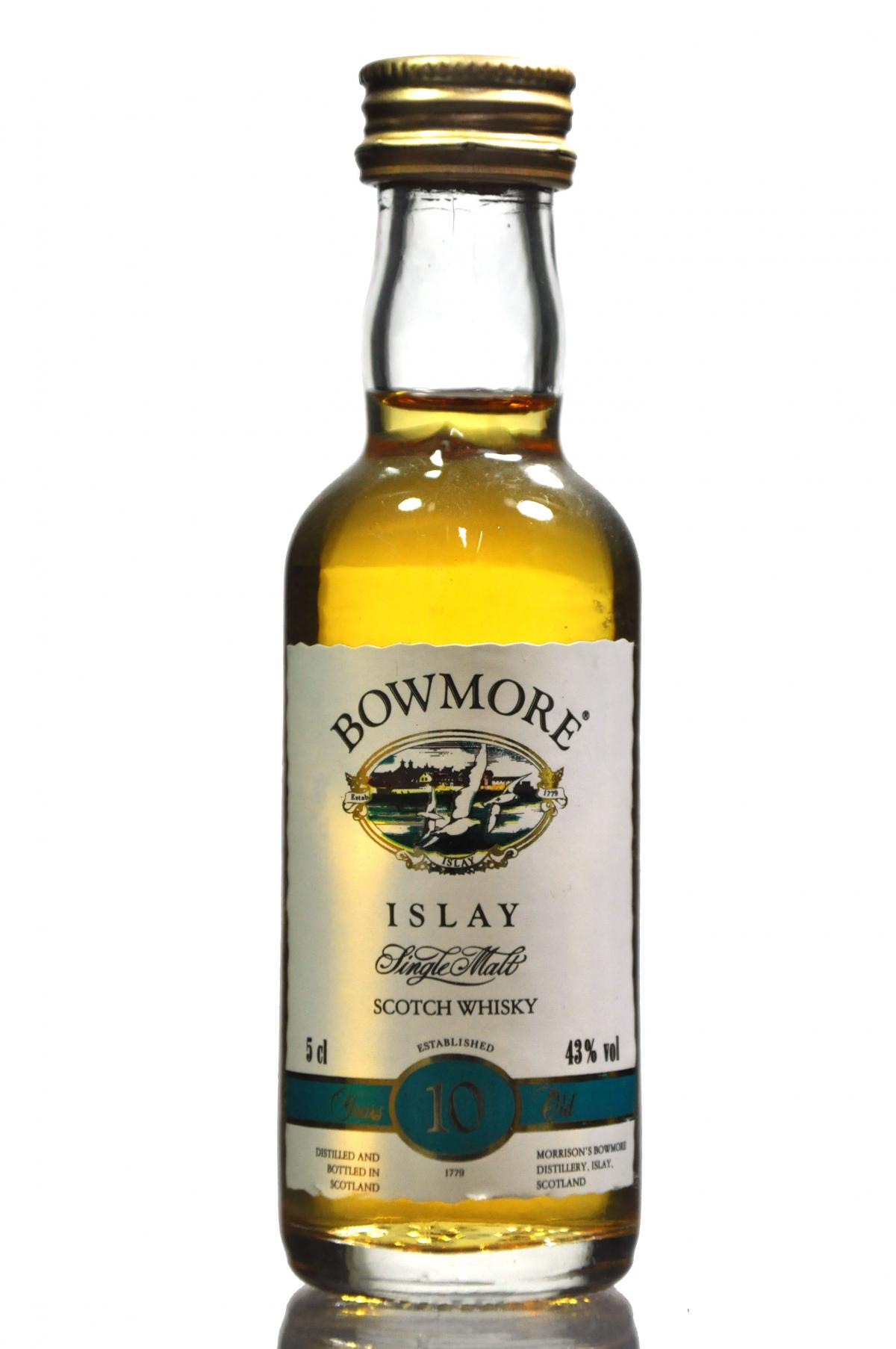 Bowmore 10 Year Old Miniature