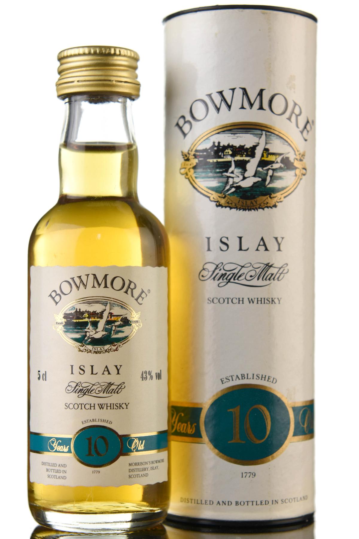 Bowmore 10 Year Old Miniature