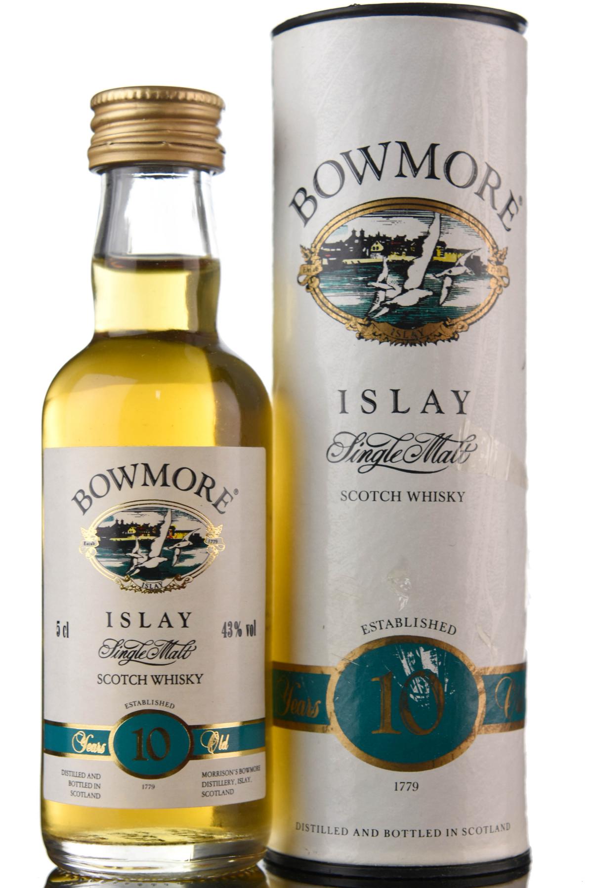 Bowmore 10 Year Old Miniature
