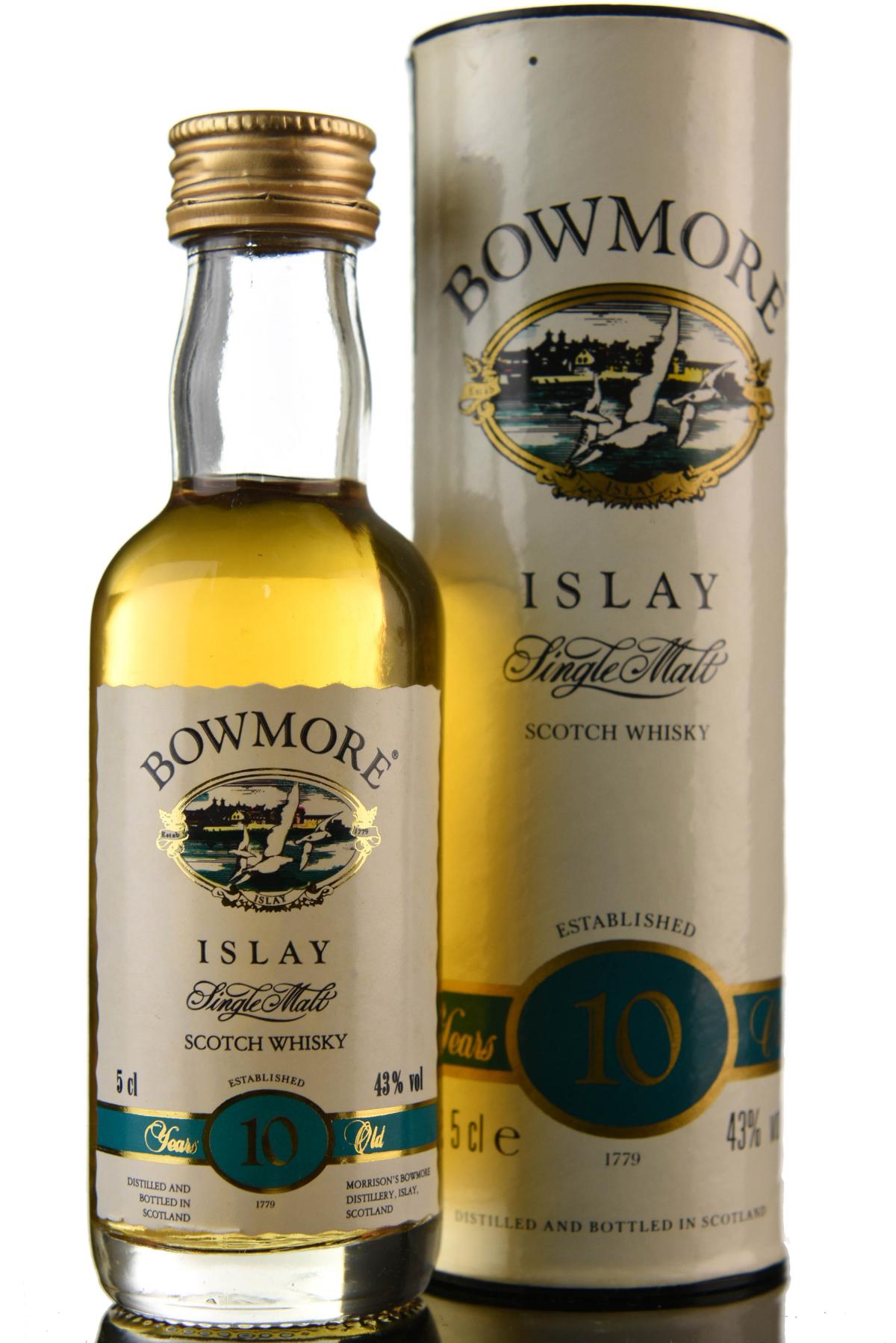 Bowmore 10 Year Old Miniature