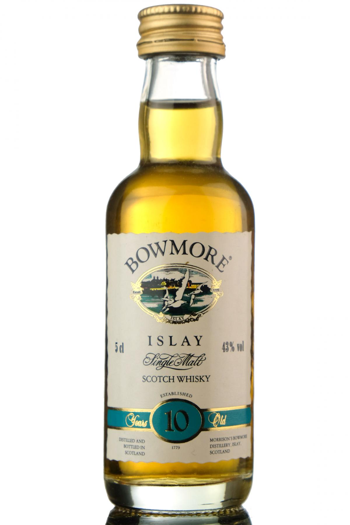 Bowmore 10 Year Old Miniature