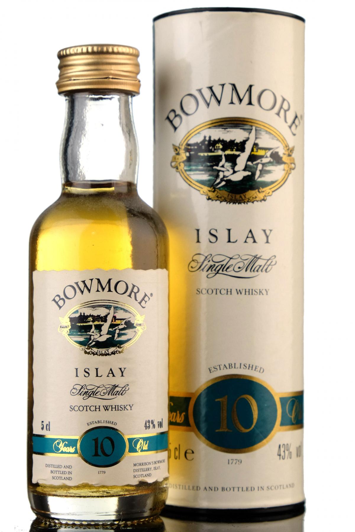 Bowmore 10 Year Old Miniature