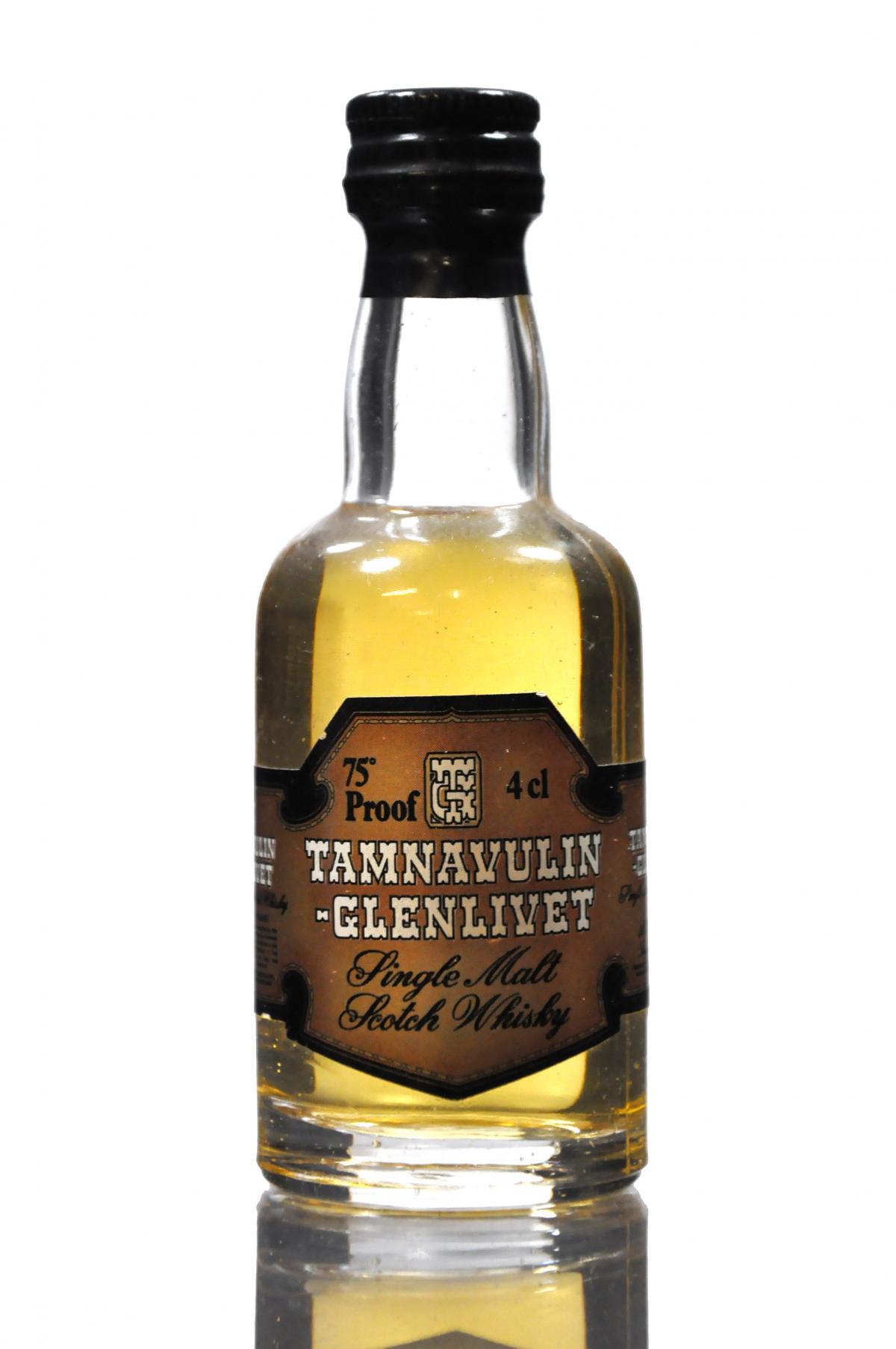 Tamnavulin-Glenlivet 75 Proof Miniature