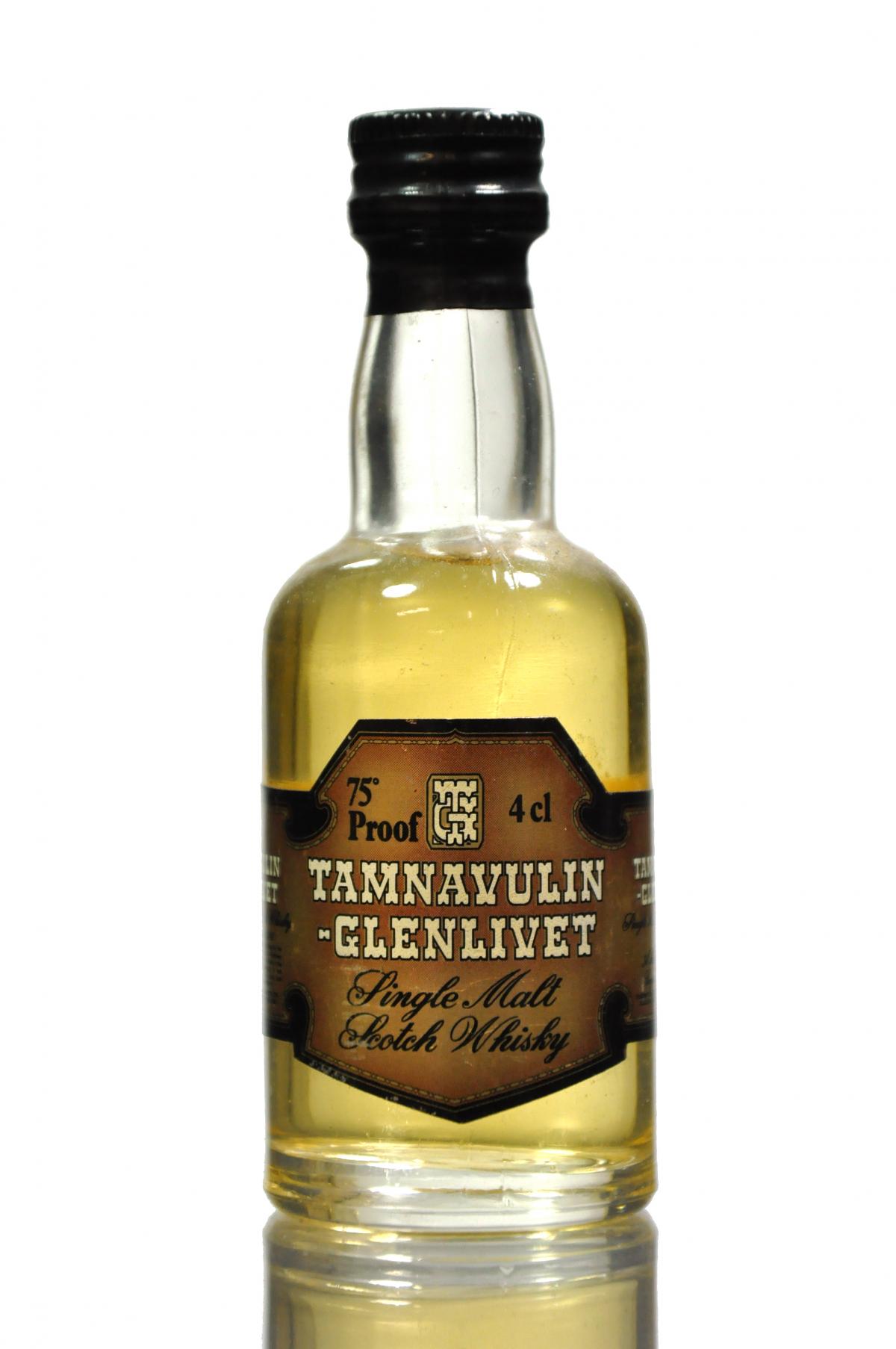 Tamnavulin-Glenlivet 75 Proof Miniature