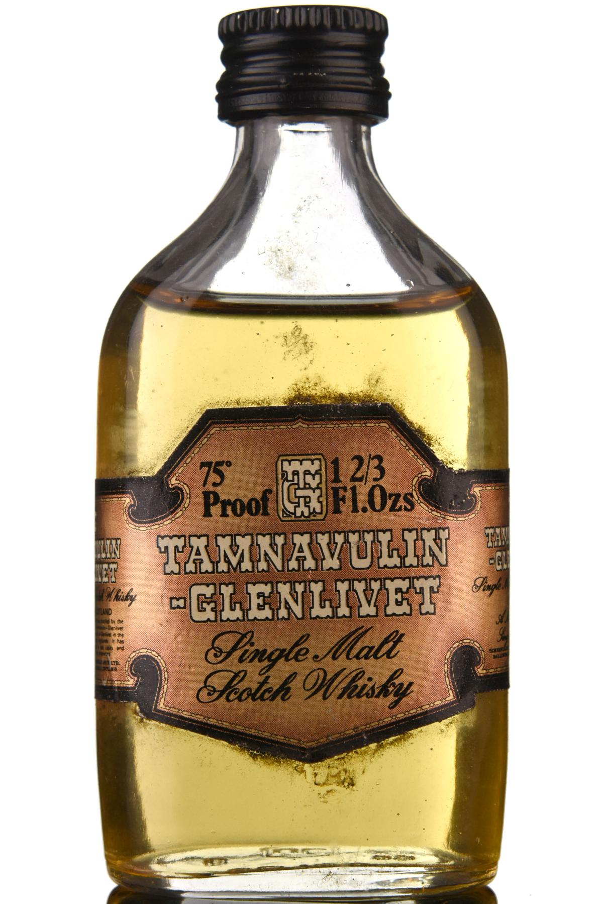 Tamnavulin-Glenlivet 75 Proof Miniature
