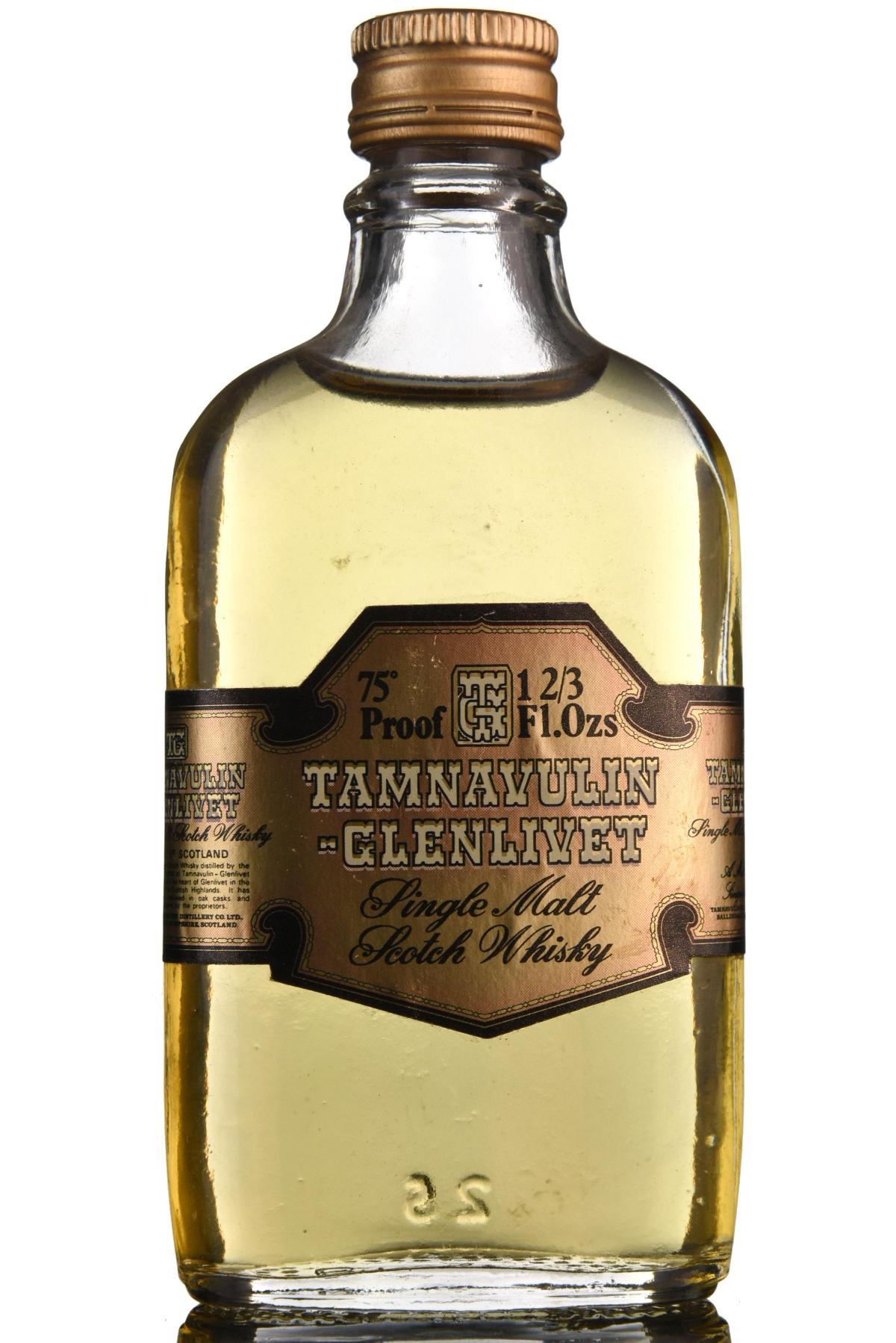 Tamnavulin-Glenlivet 75 Proof Miniature