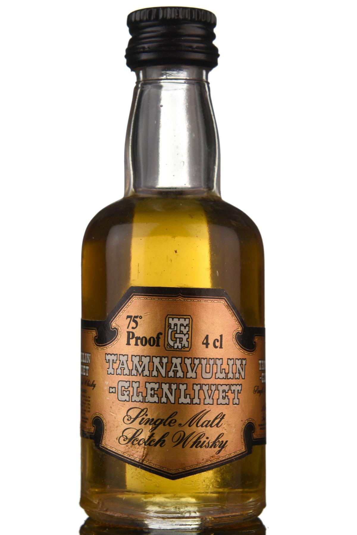 Tamnavulin-Glenlivet 75 Proof Miniature