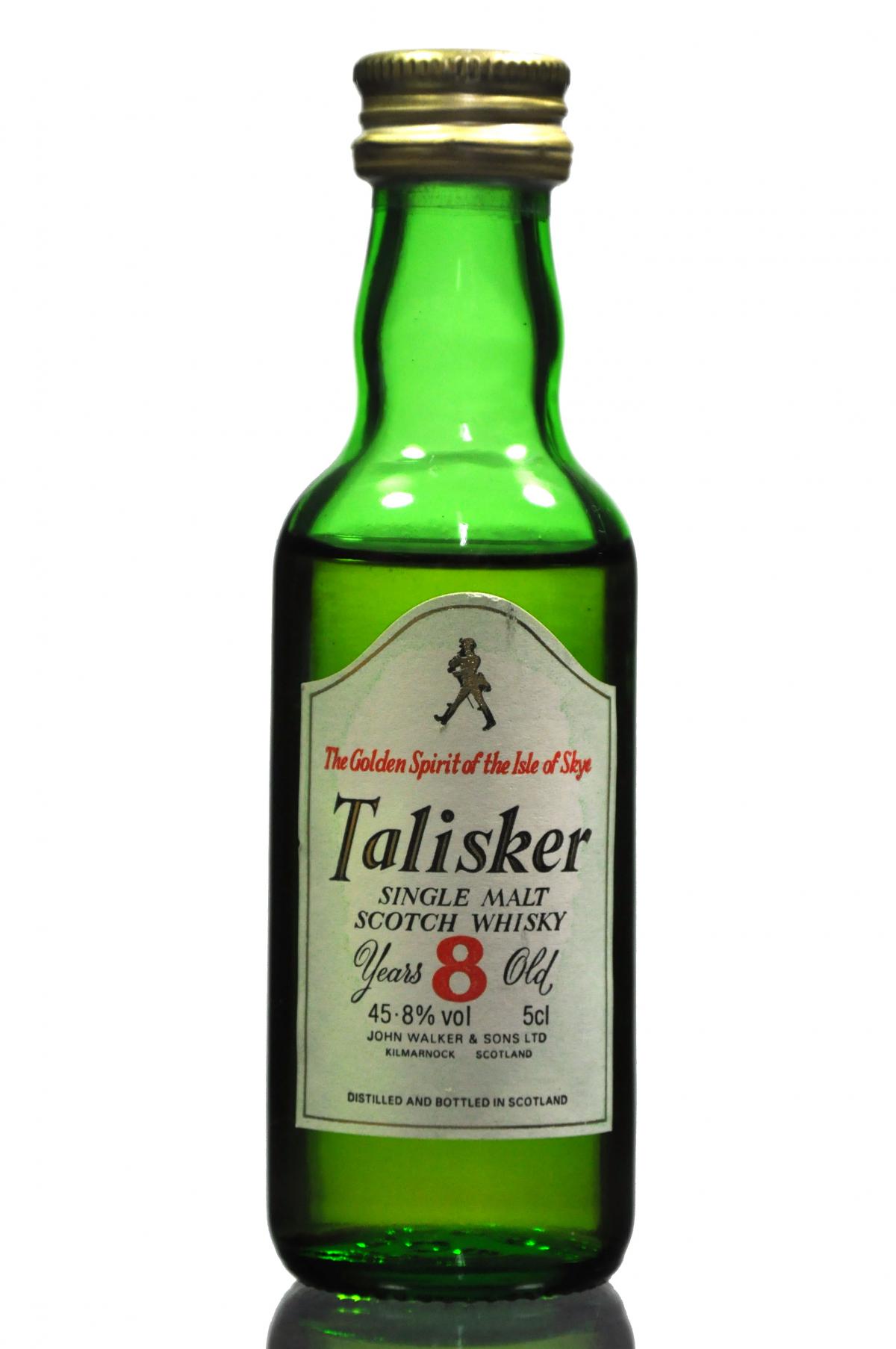 Talisker 8 Year Old Miniature