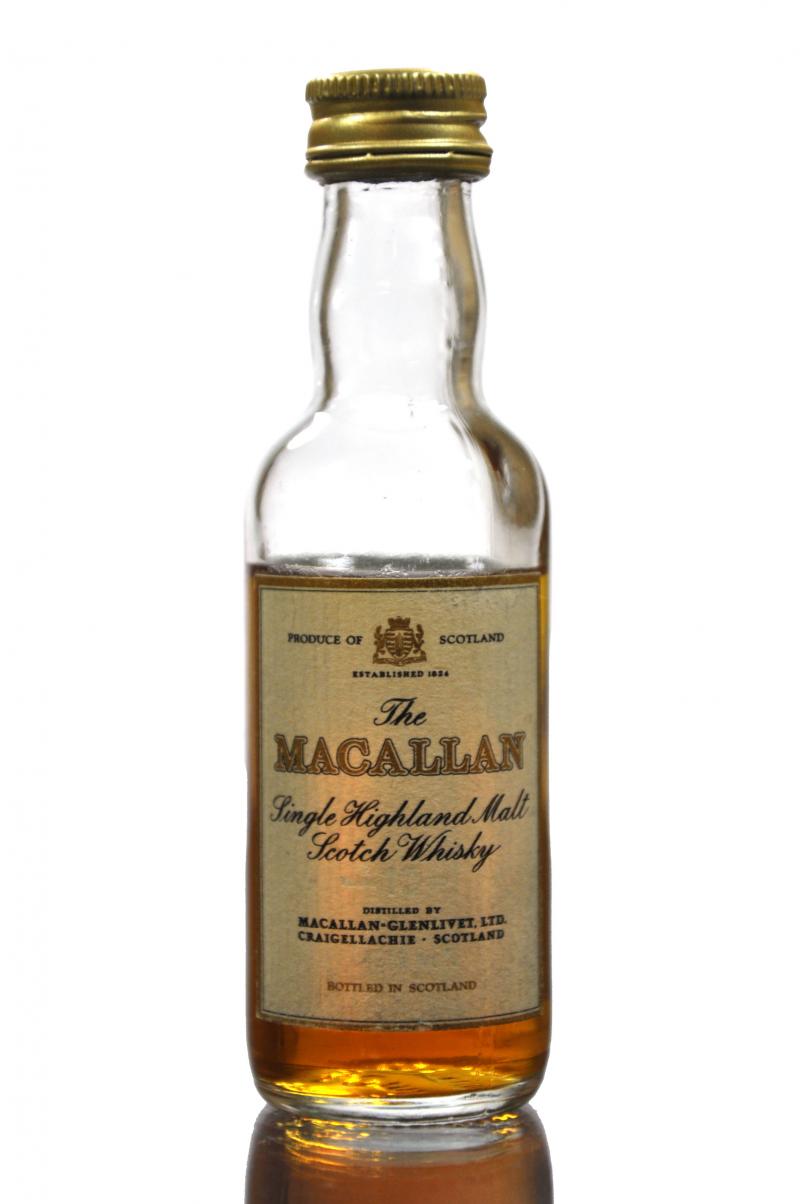 Macallan 10 Year Old Miniature