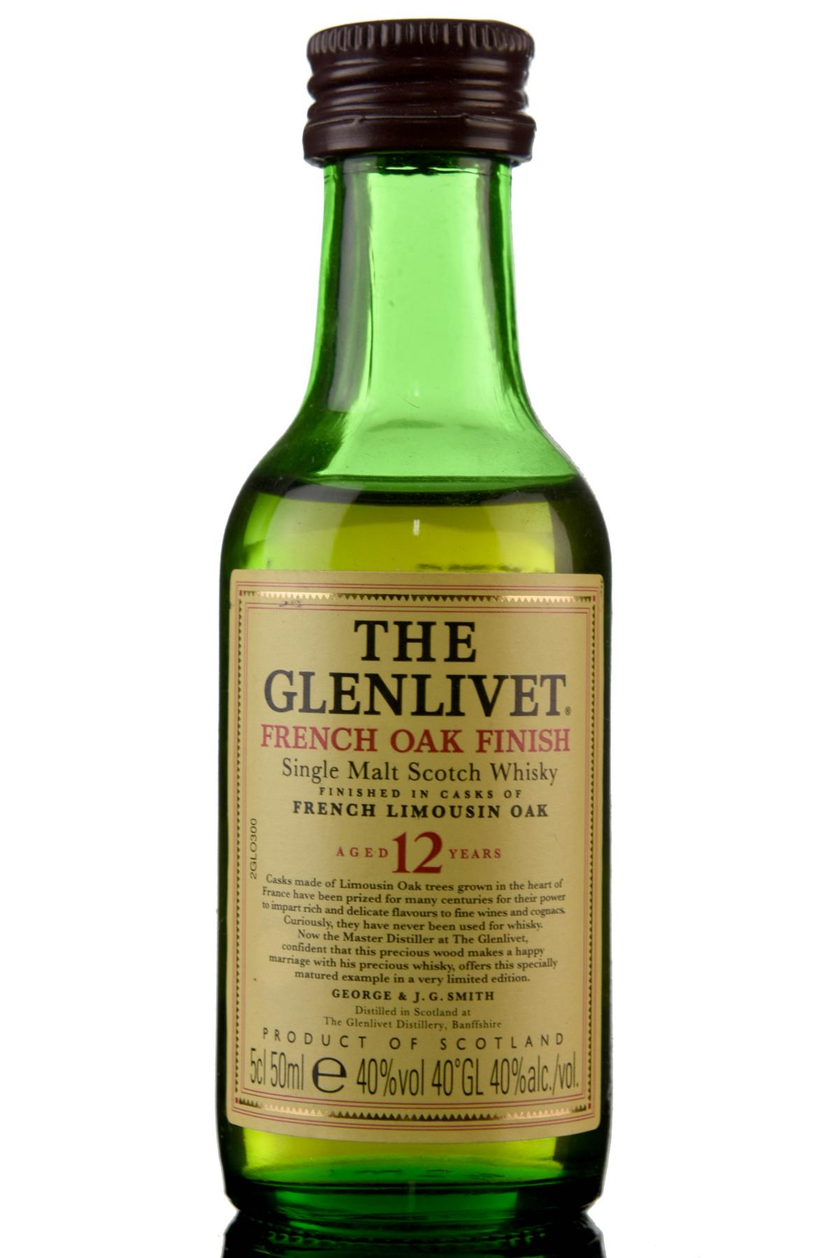 Glenlivet 12 Year Old Miniature