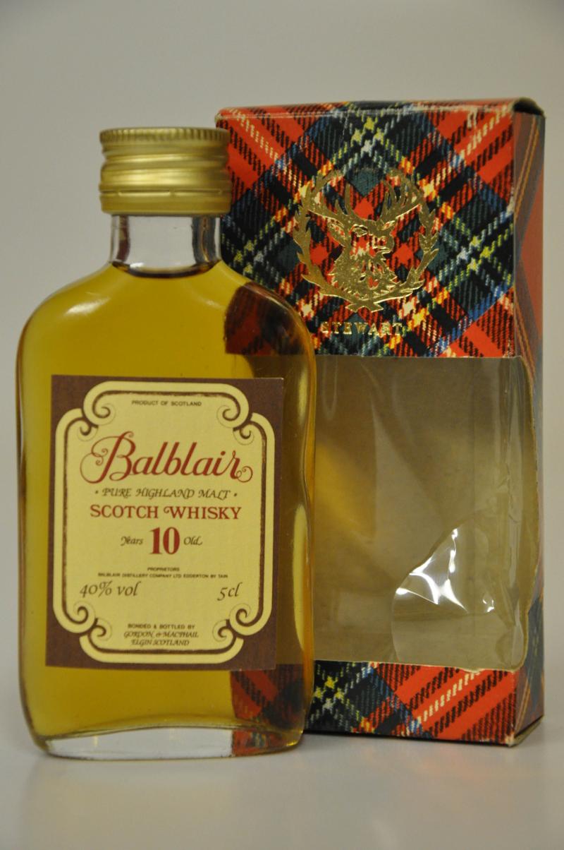 Balblair 10 Year Old - Gordon & MacPhail Miniature