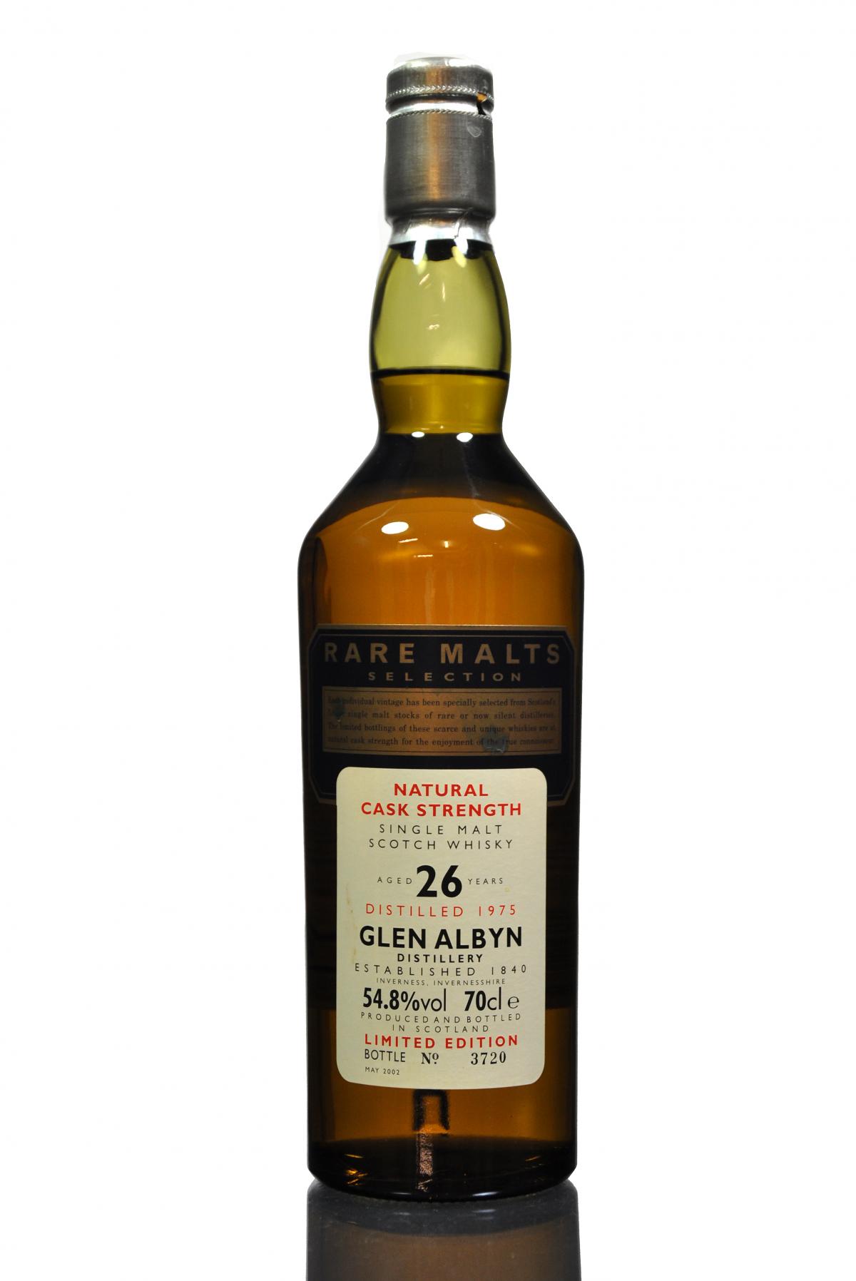 Glen Albyn 1975-2002 - 26 Year Old - Rare Malts 54.8%