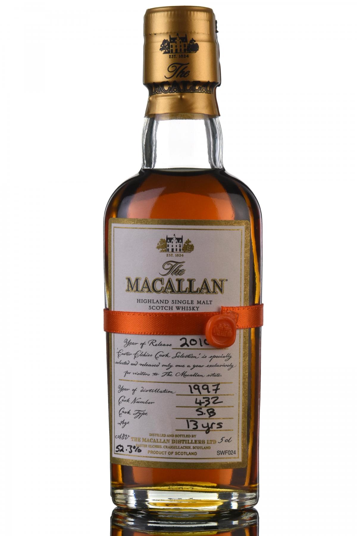 Macallan Easter Elchies - 2010 Release Miniature