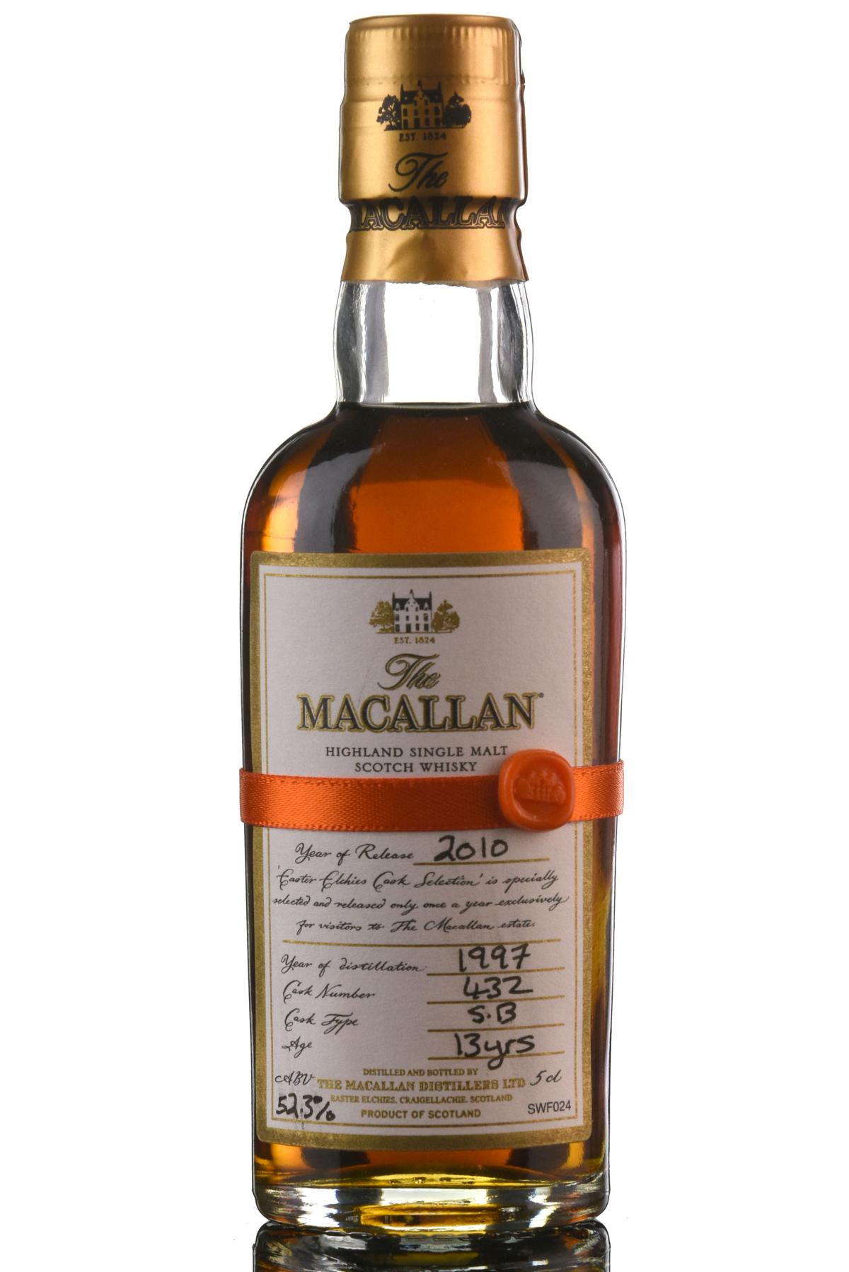 Macallan Easter Elchies - 2010 Release Miniature