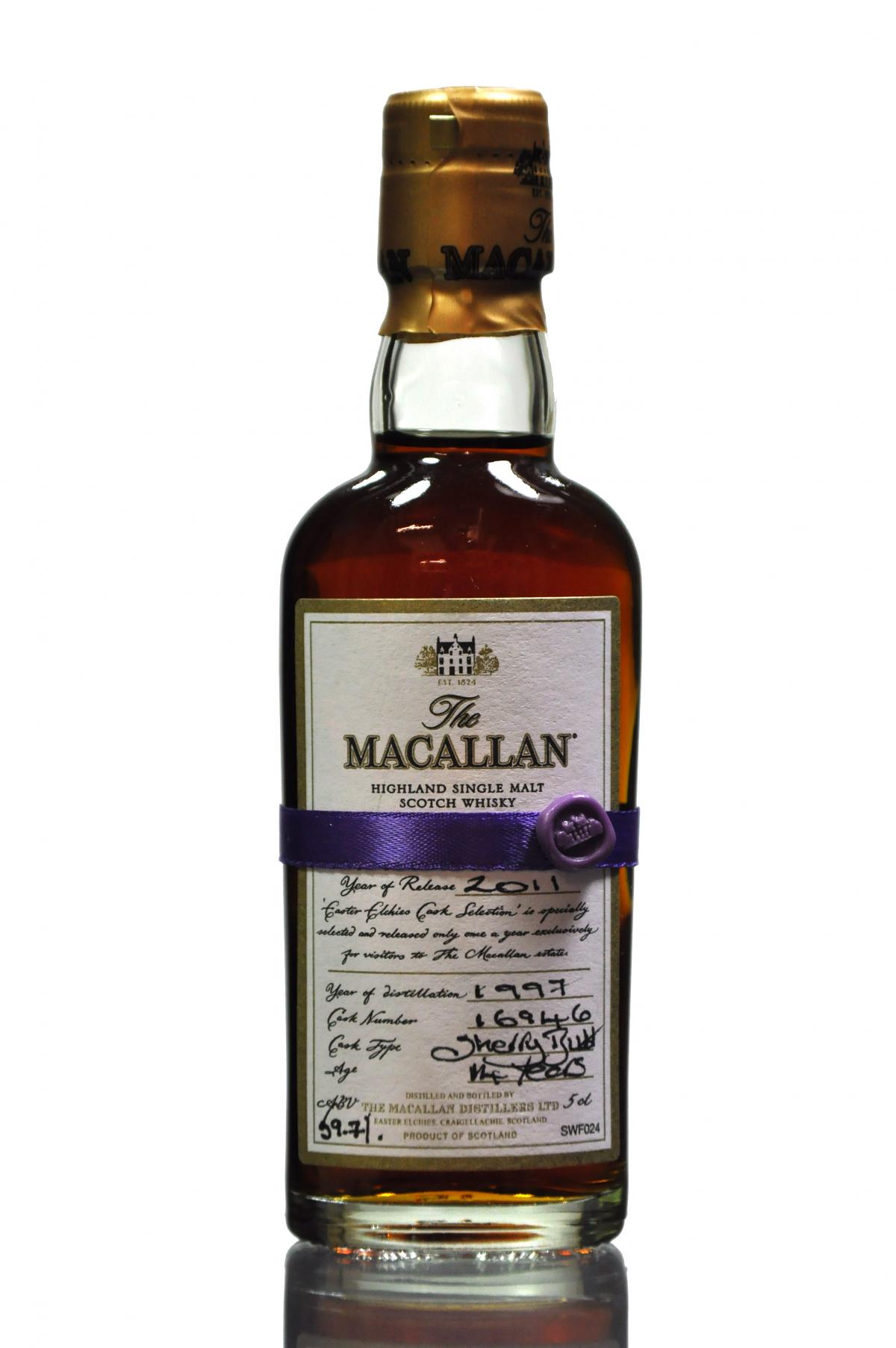 Macallan Easter Elchies 2011 Miniature