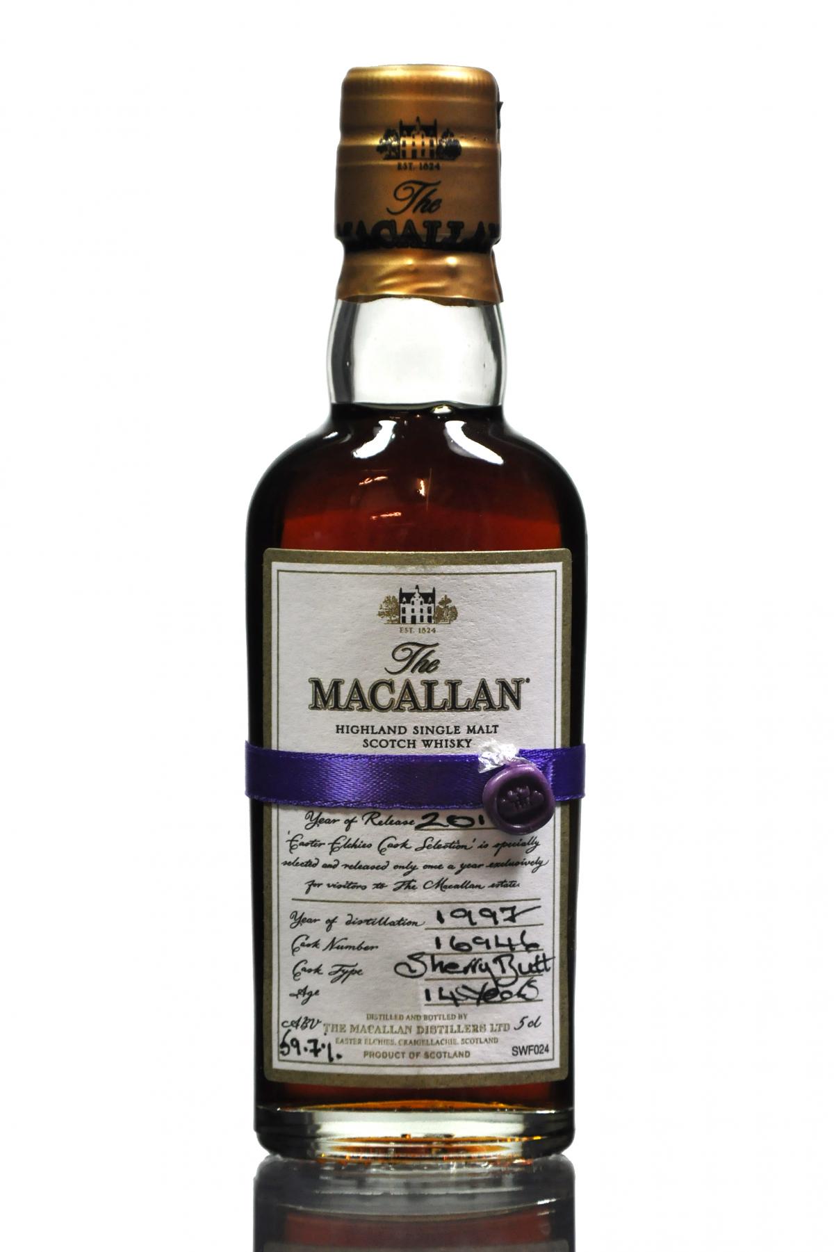 Macallan Easter Elchies 2011 Miniature