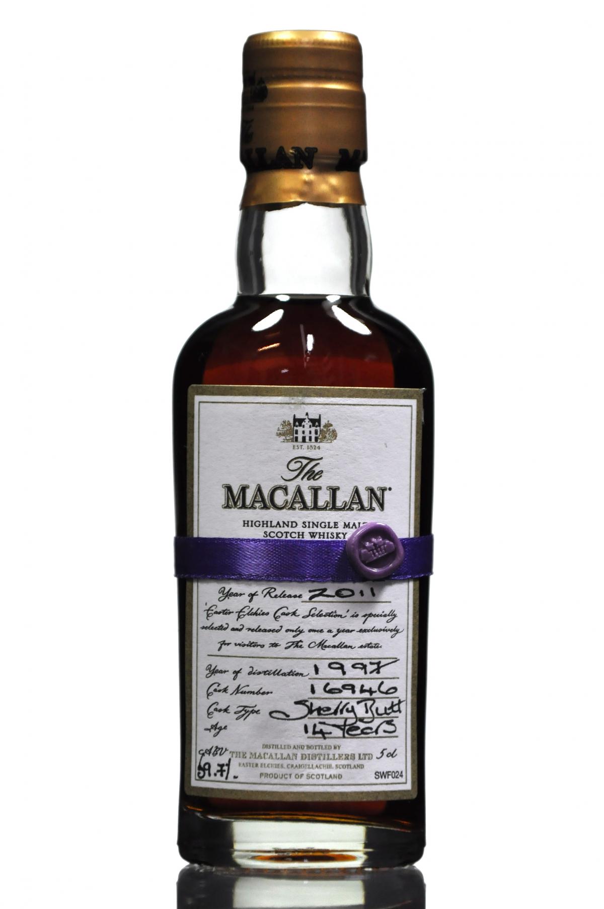 Macallan Easter Elchies 2011 Miniature