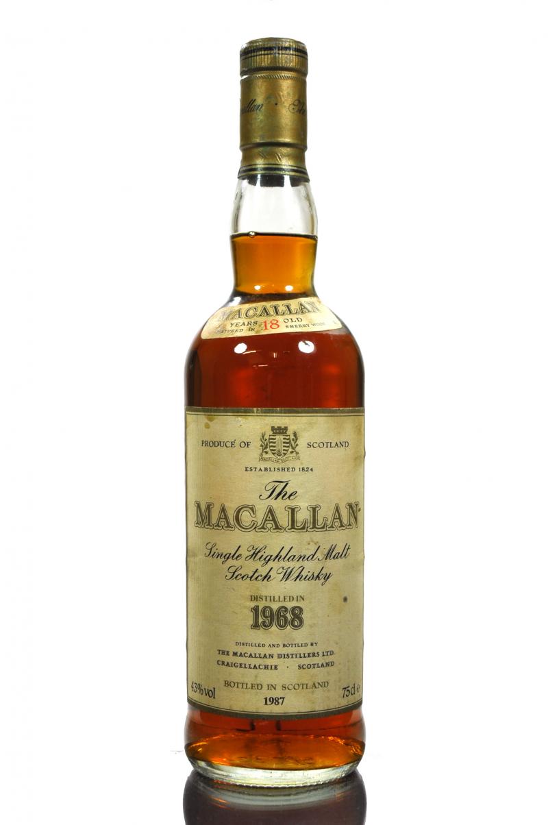 Macallan 1968-1987 - 18 Year Old