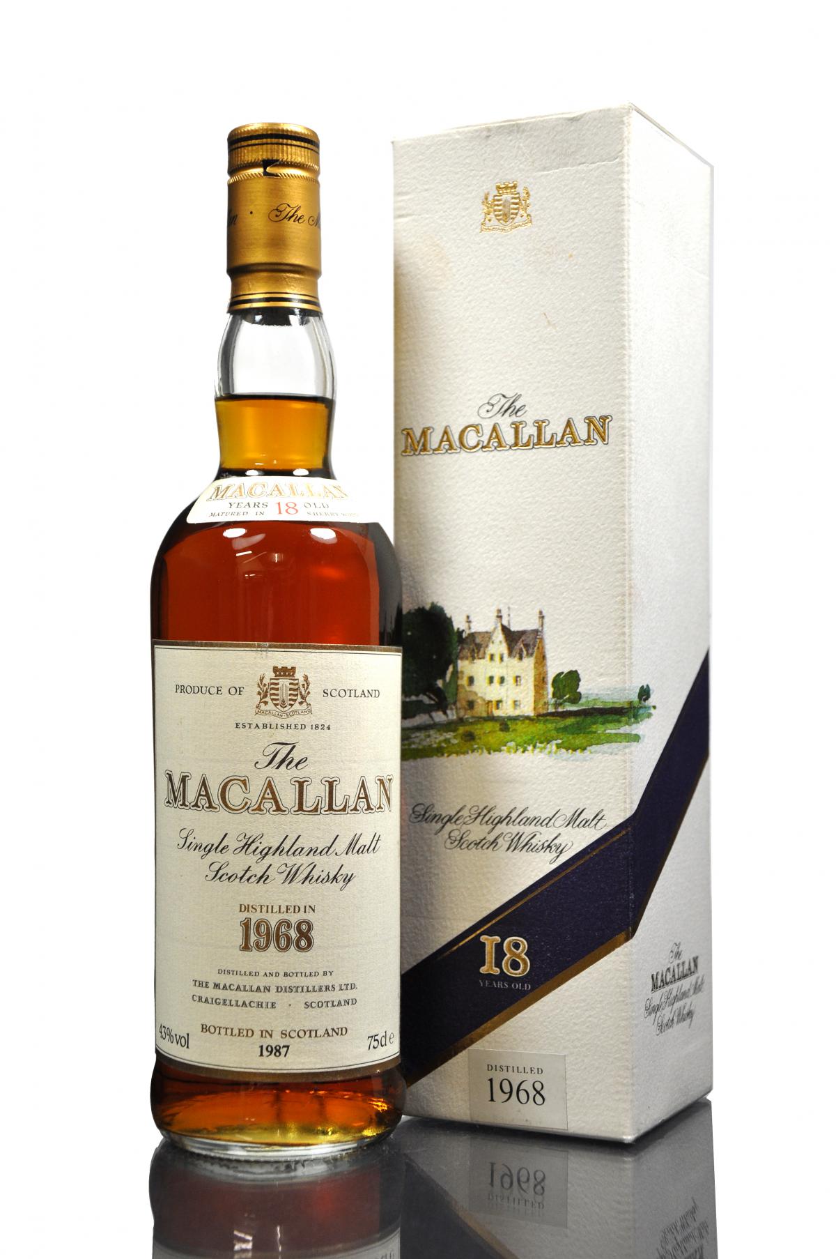 Macallan 1968-1987 - 18 Year Old