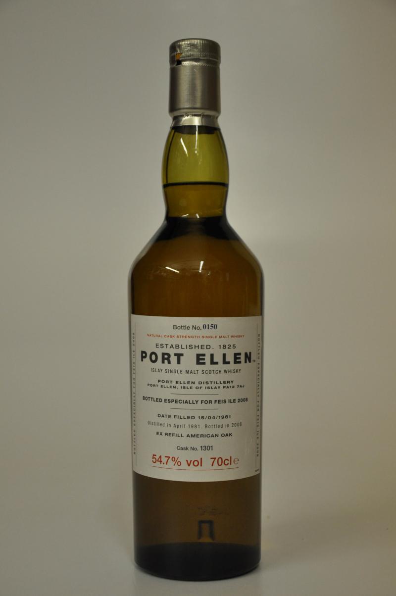 Port Ellen 1981 - Festival 2008 - Cask 1301